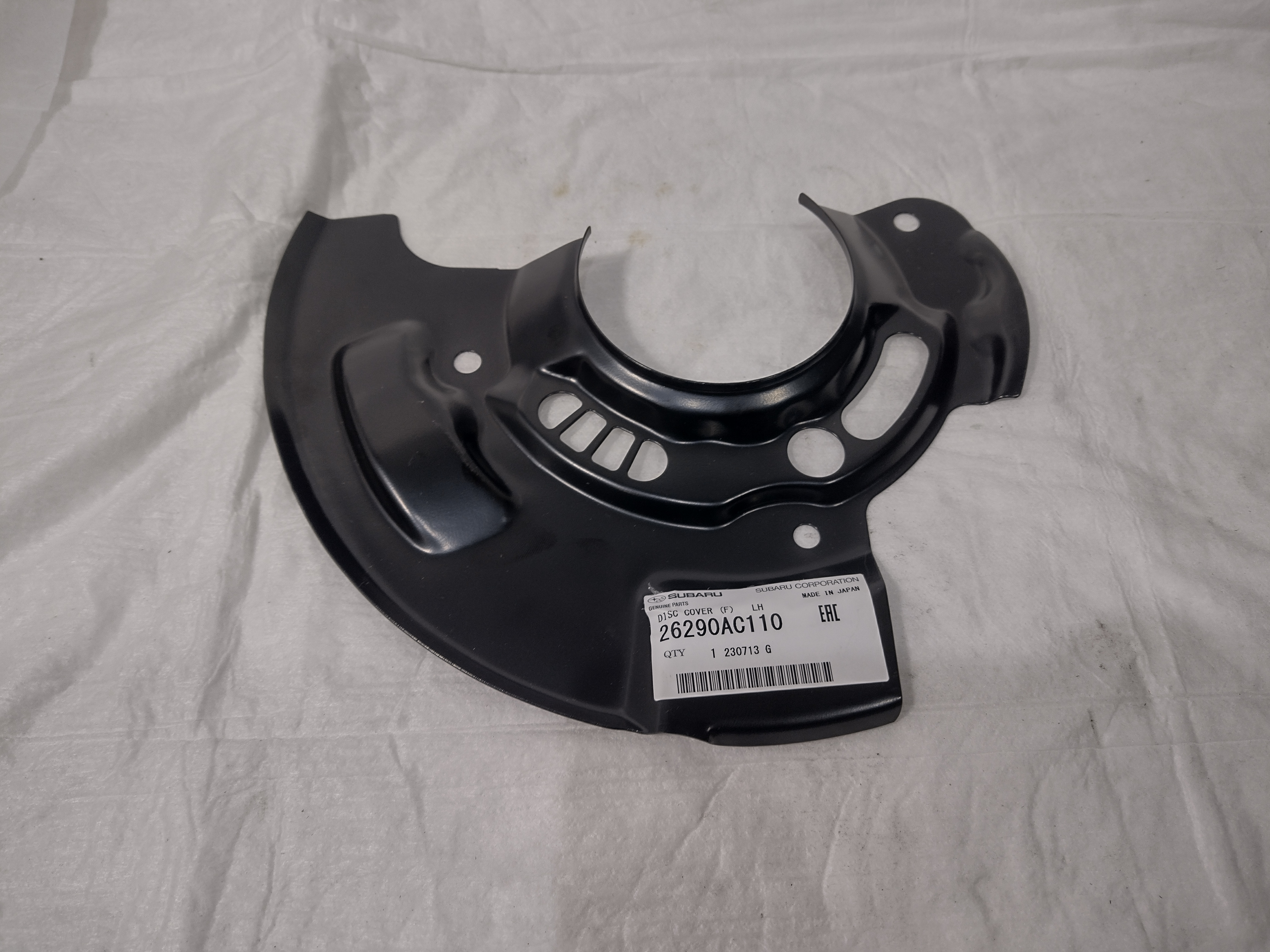 Ankerblech vorne links für Subaru Impreza 1997-2001 (GT/WRX), Legacy/Outback 2000-2002, 26290AC110