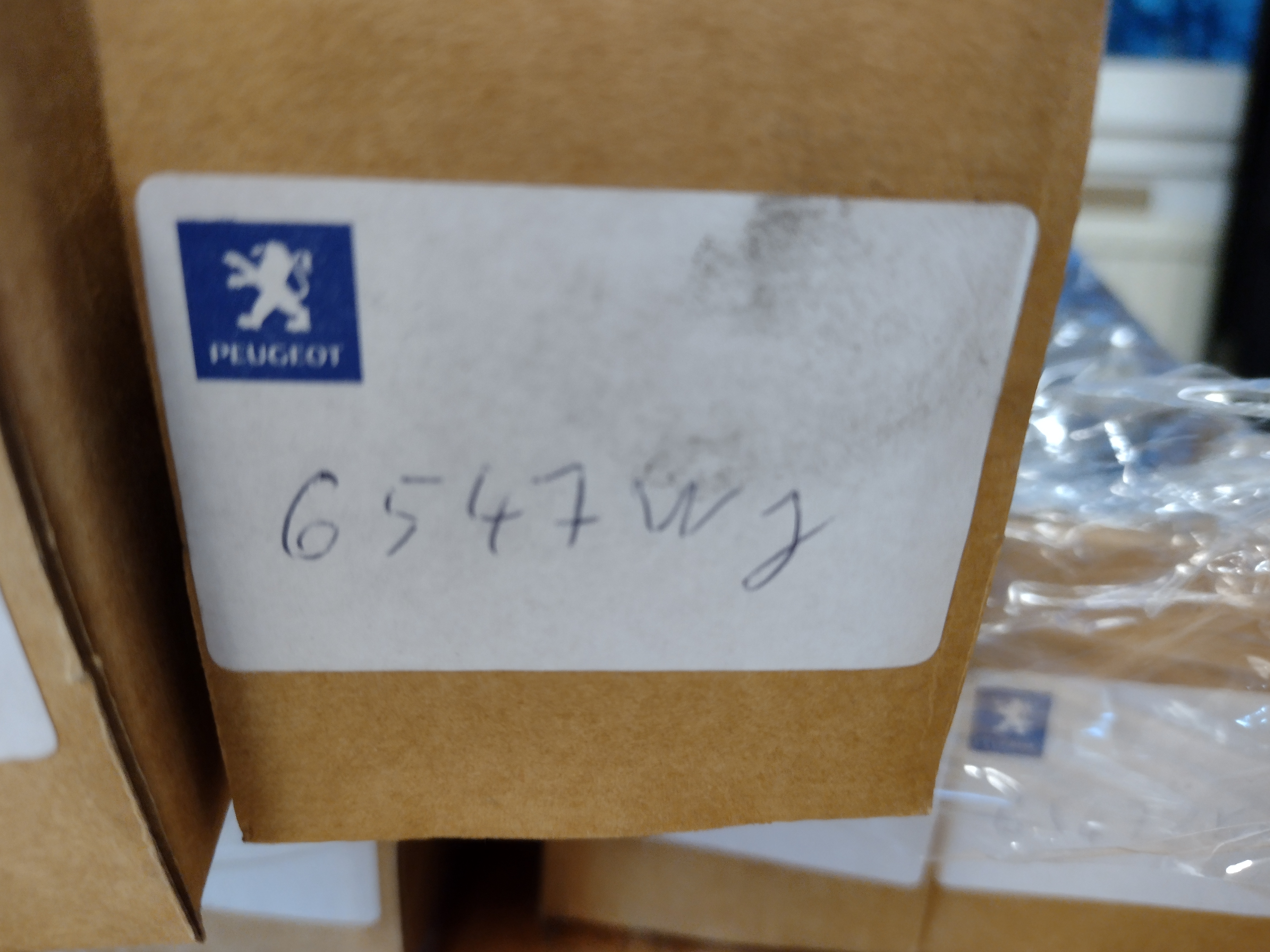 Peugeot 206 Airbag Steuergerät 6547WJ NEU NOS NEW OEM