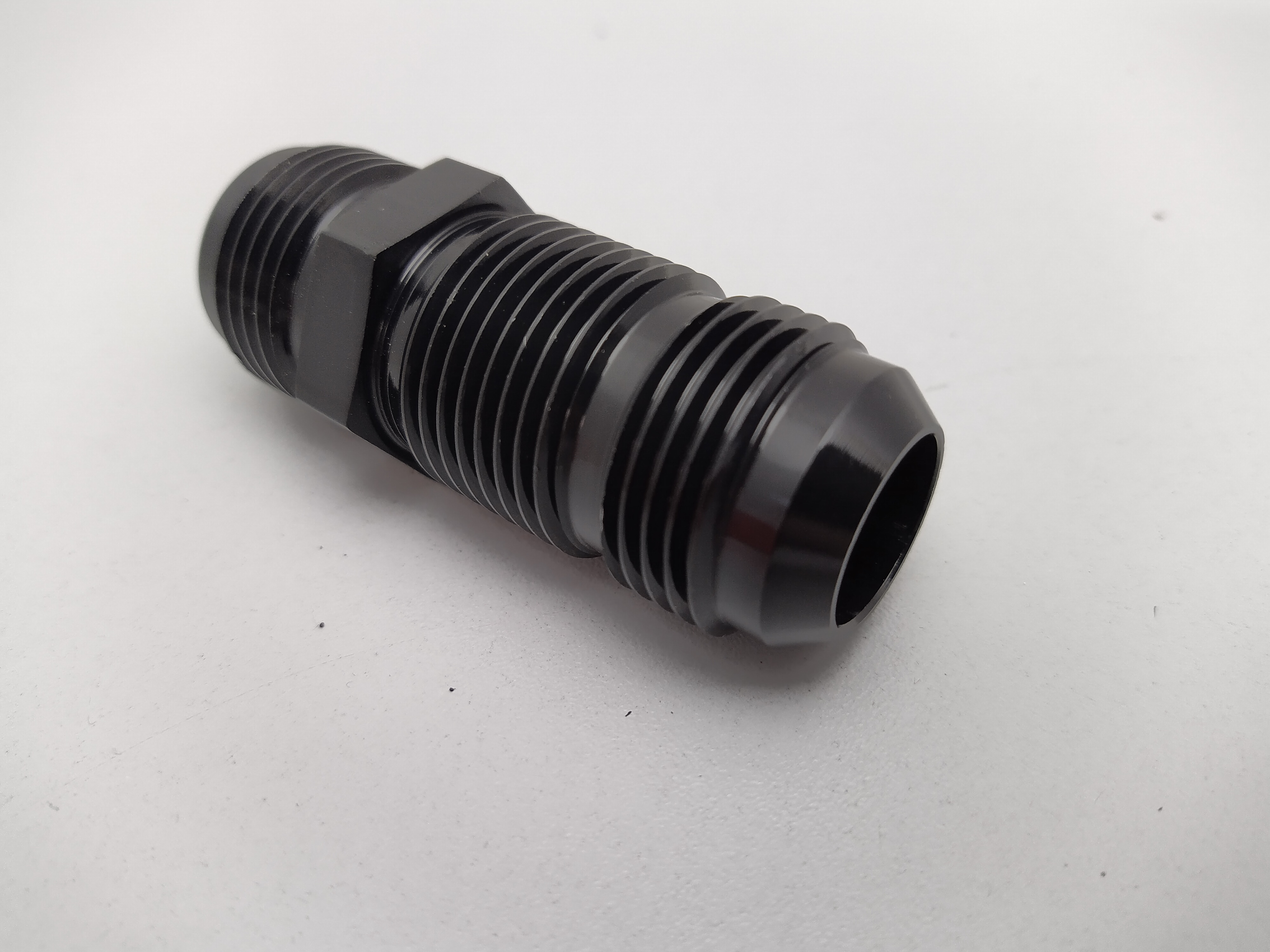 Schottwandverbinder gerade Dash 12  AN12 schwarz-