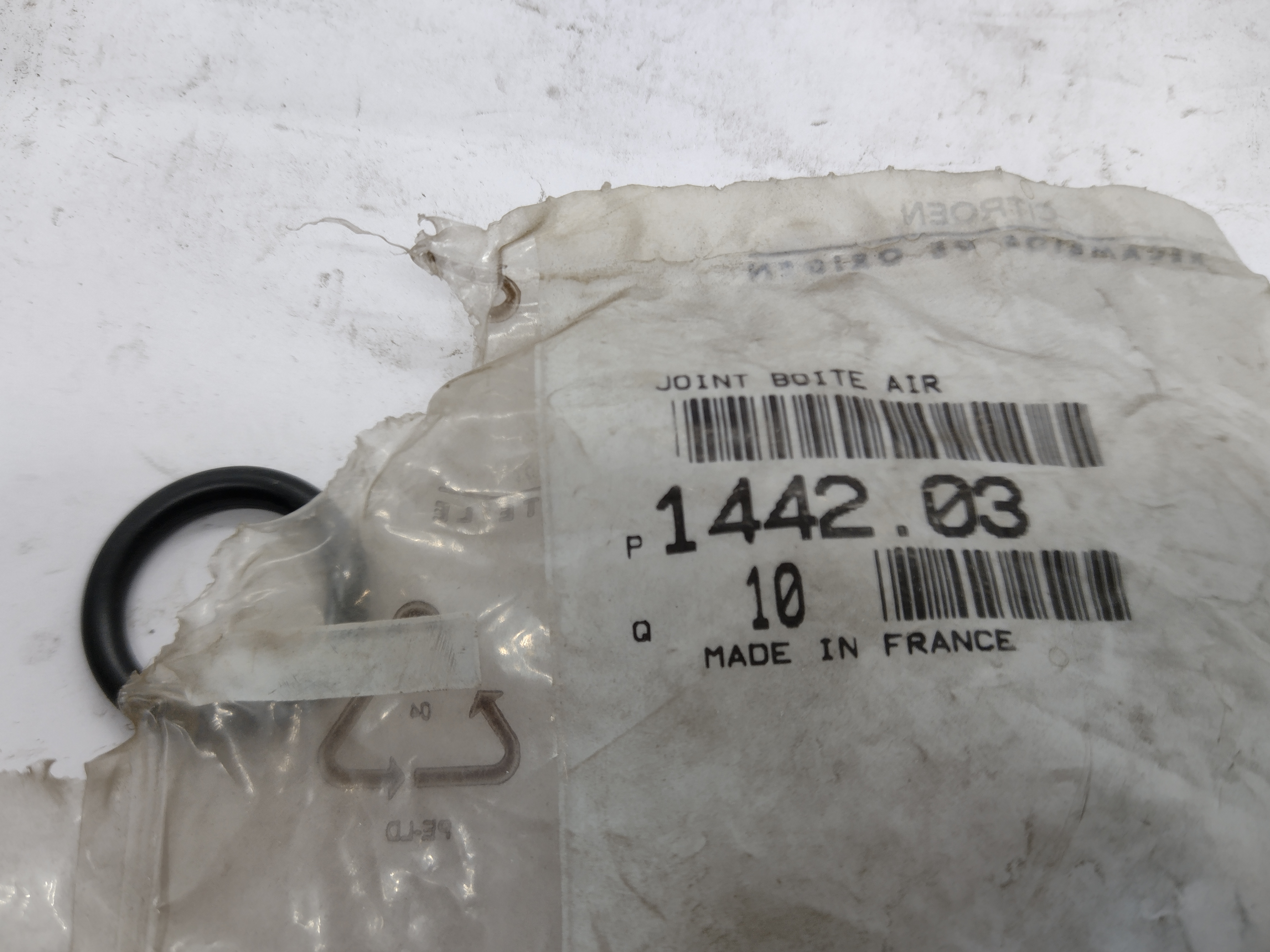 Peugeot / Citroen Dichtring O-RIng 144203 NEU NOS NEW