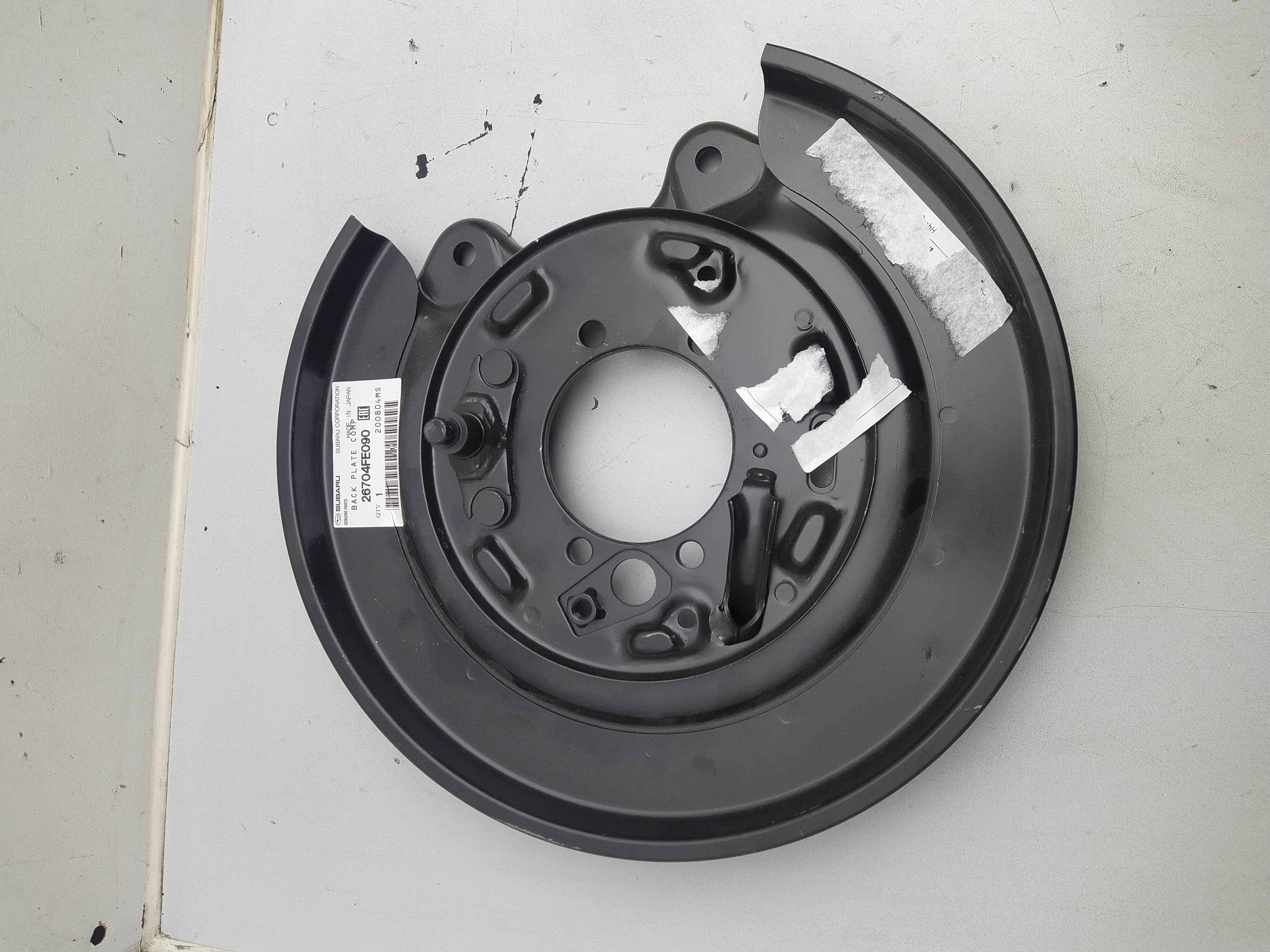 Ankerblech hinten links Subaru Impreza WRX  5x100 GD GG