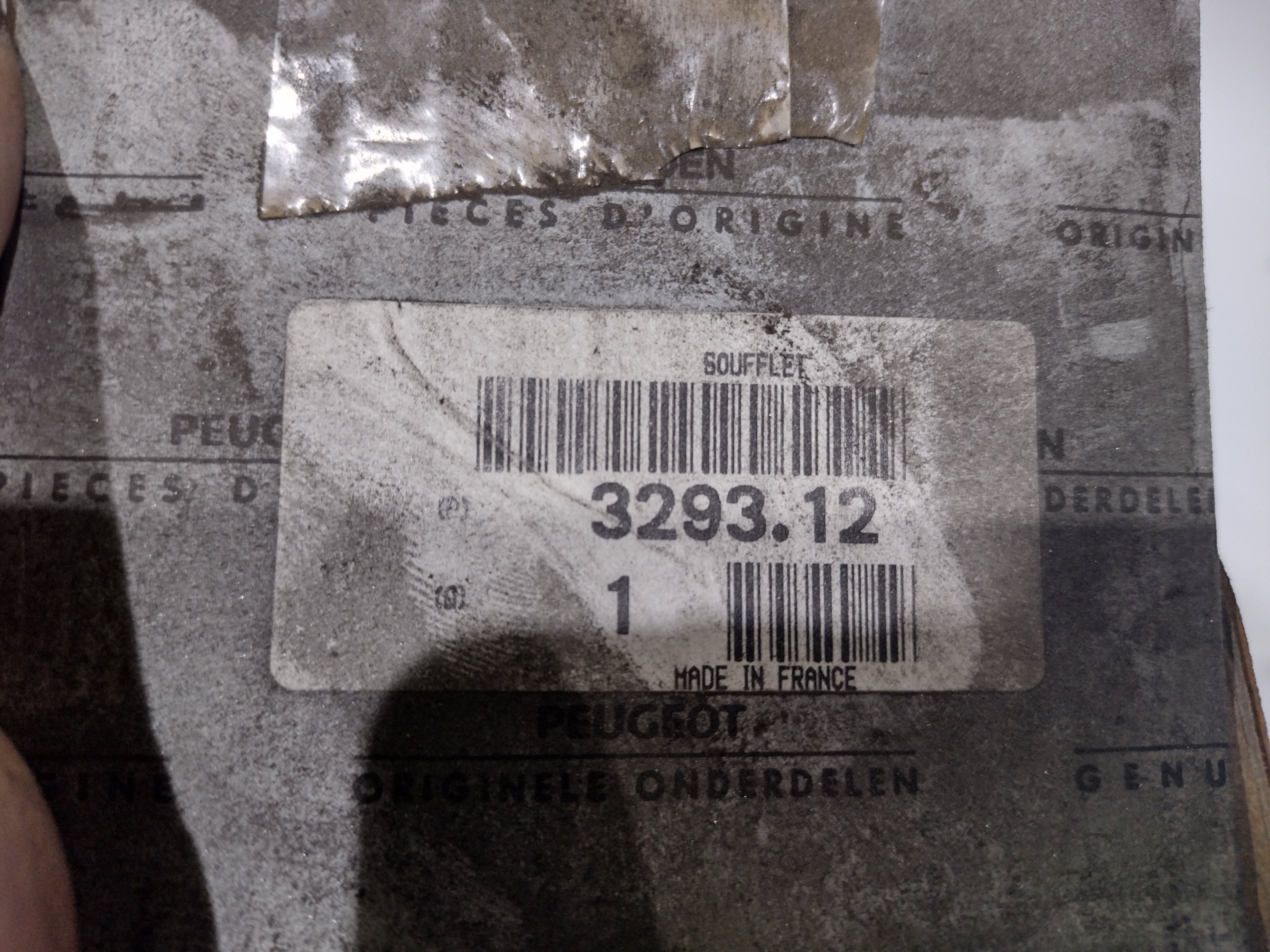 Peugeot / Citroen Manschettensatz Radseite links 329312 NEU NOS NEW