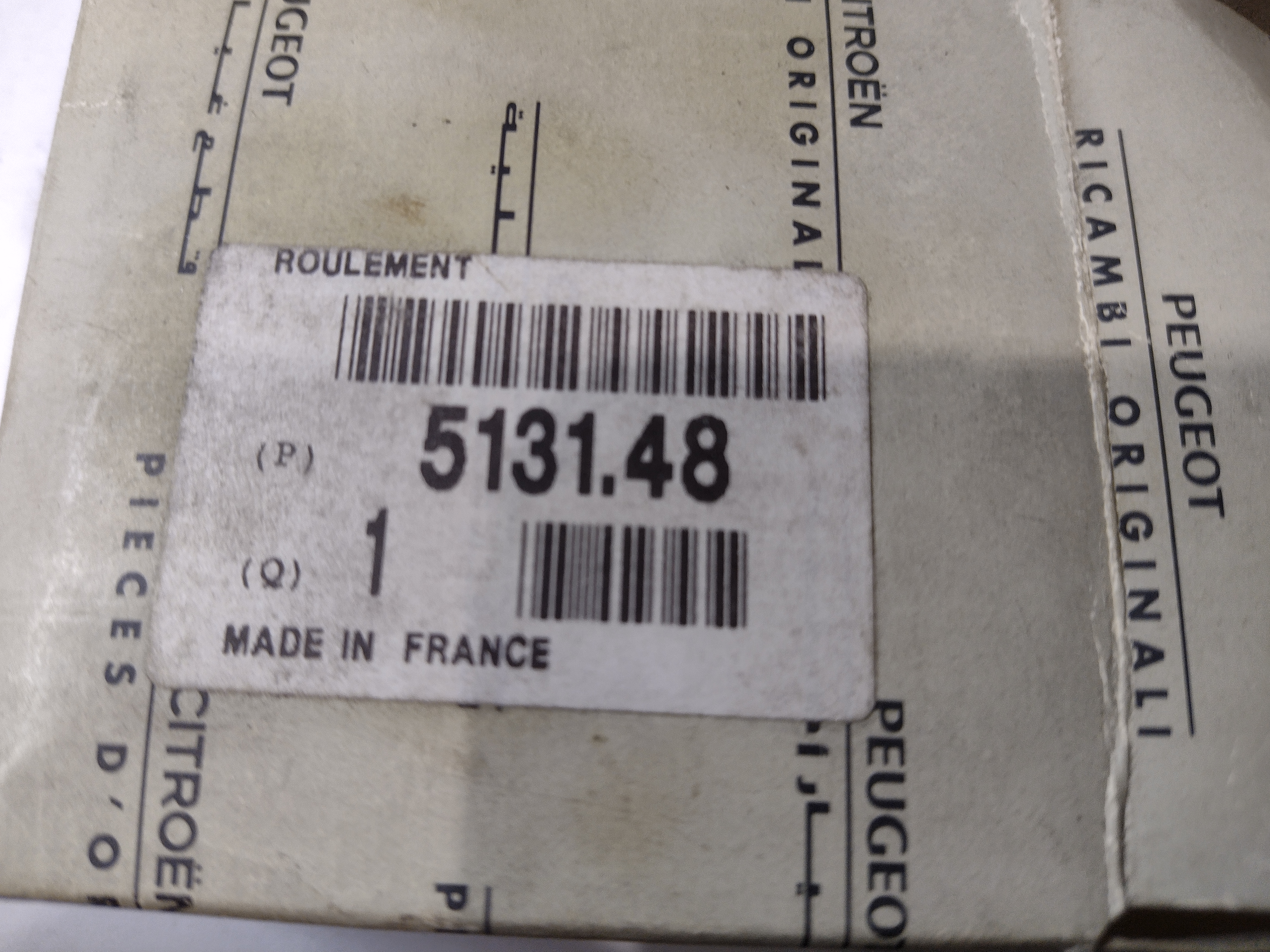 Peugeot / Citroen Lagerung, Lenker 513148 NEU NOS NEW