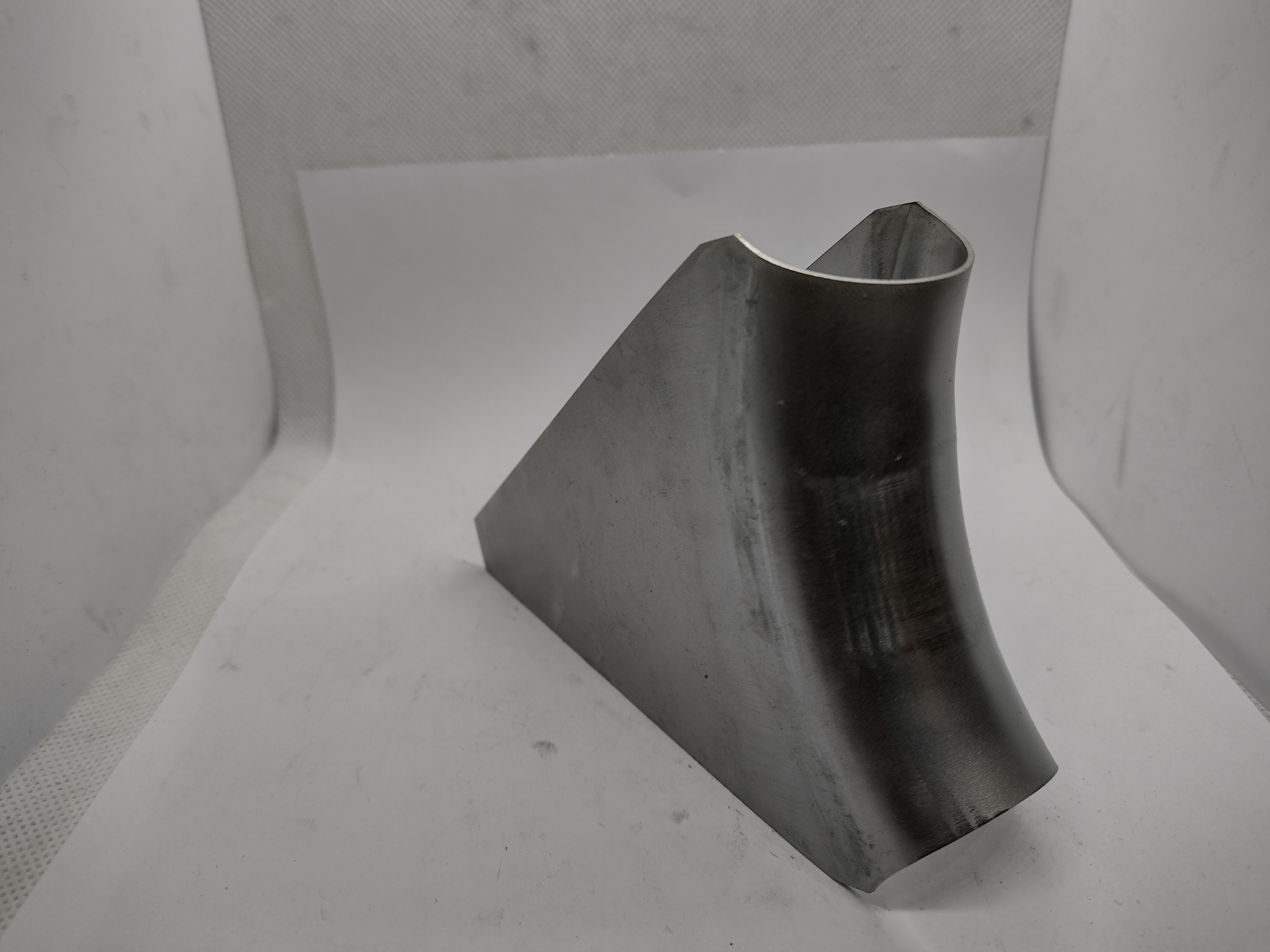 45 Grad  Knotenblech Überrollkäfig Stützen geschlossen MIT GEWÖLBTE KANTEN