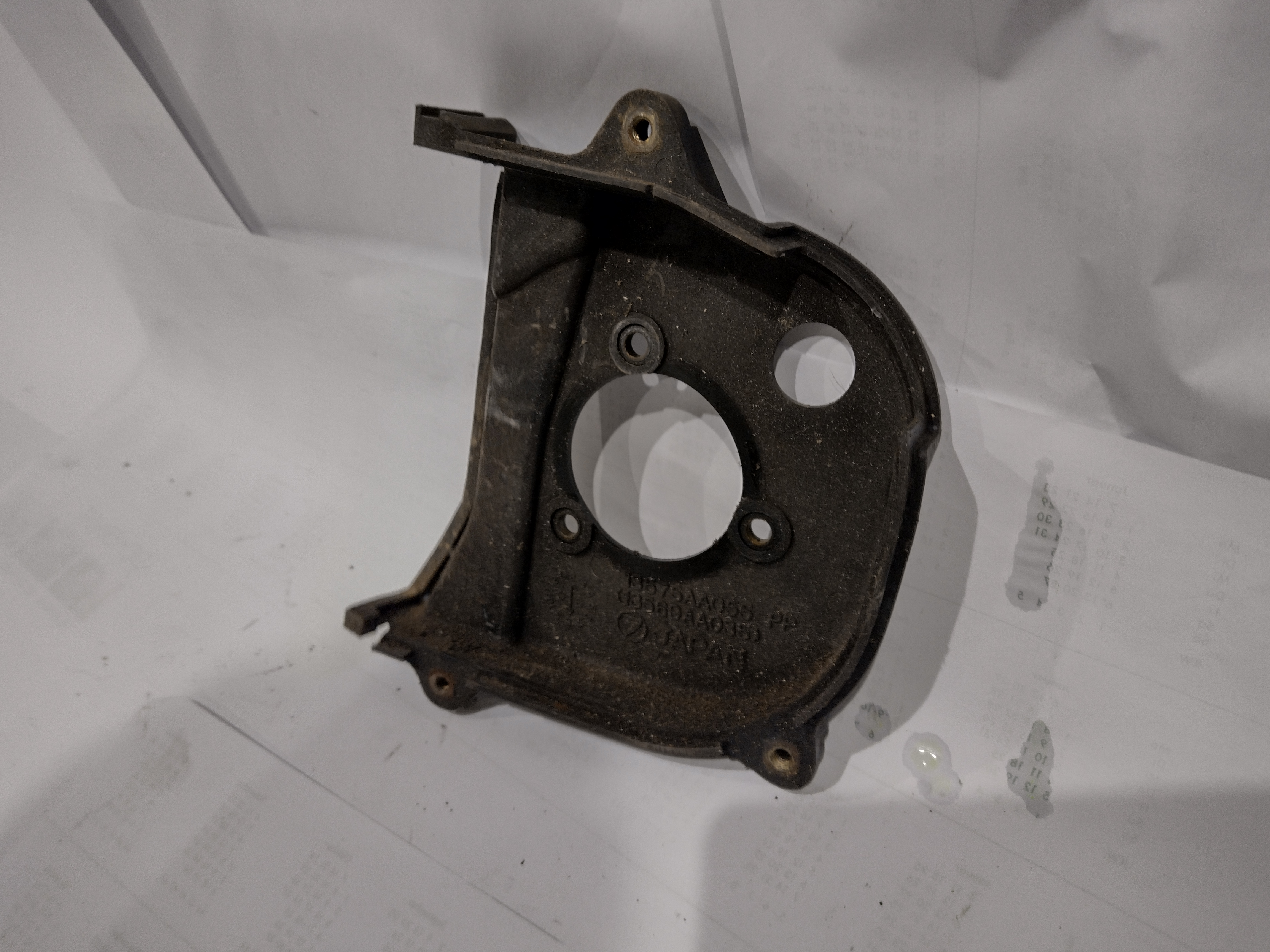 Zahnriemenverkleidung links 13575AA055 13569AA035 für Subaru EJ20 EJ22 Motoren Subaru Legacy Impreza Forester