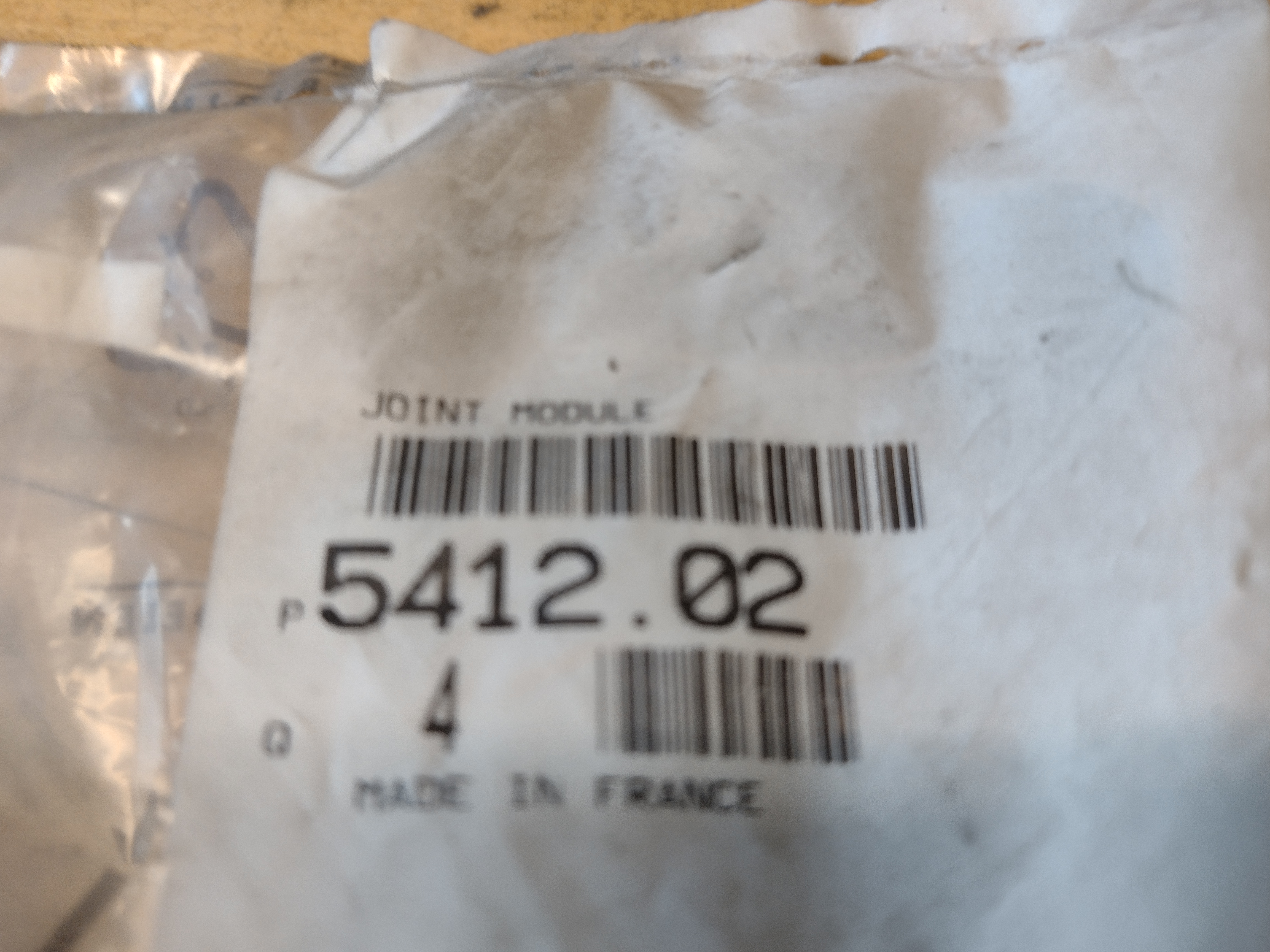 Peugeot / Citroen Dichtung, Reifendrucksensor 541202 NEU NOS NEW