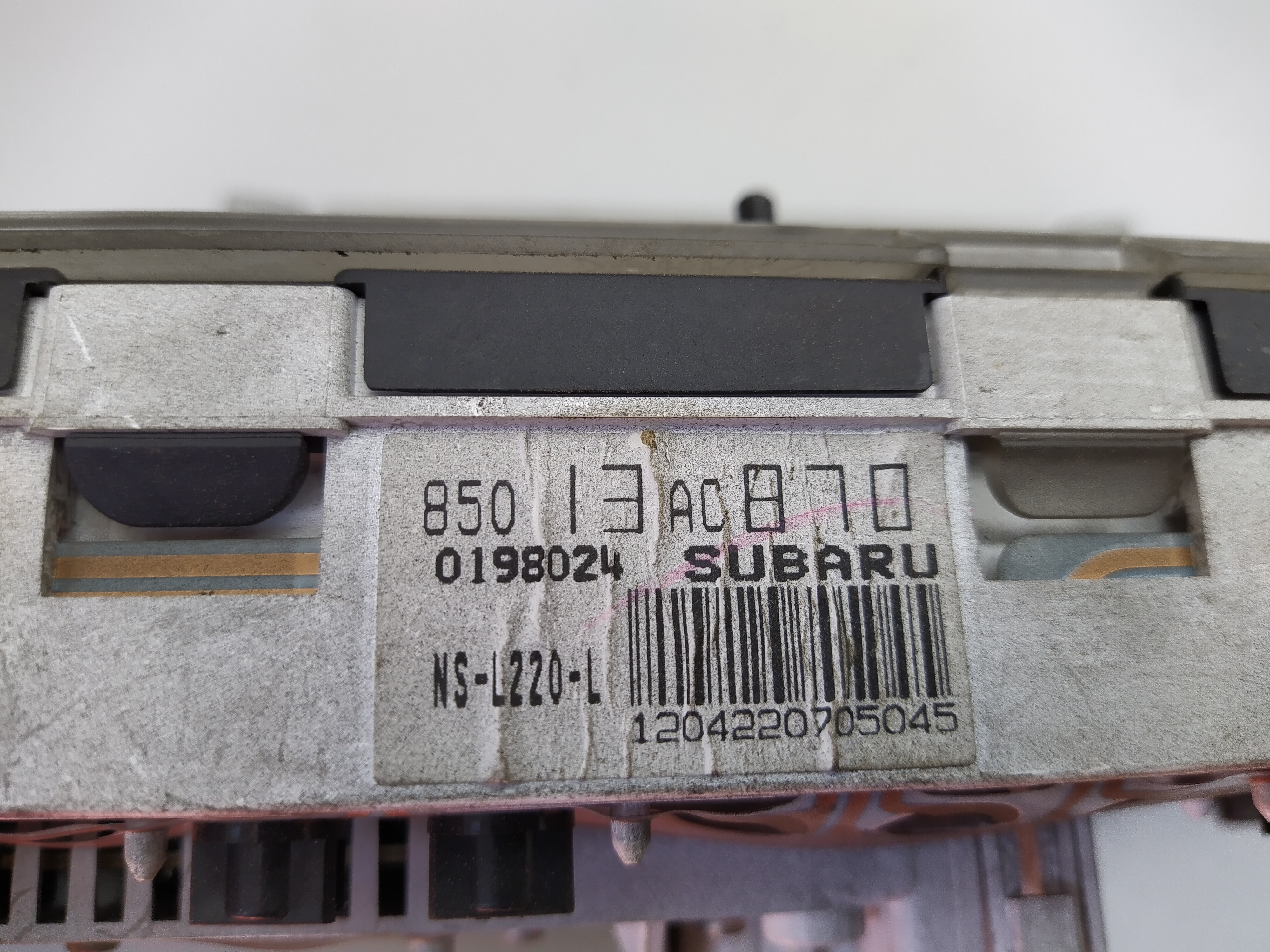 Tacho Kombiinstrument Subaru Legacy 2 BD BG 85013AC870 218tkm