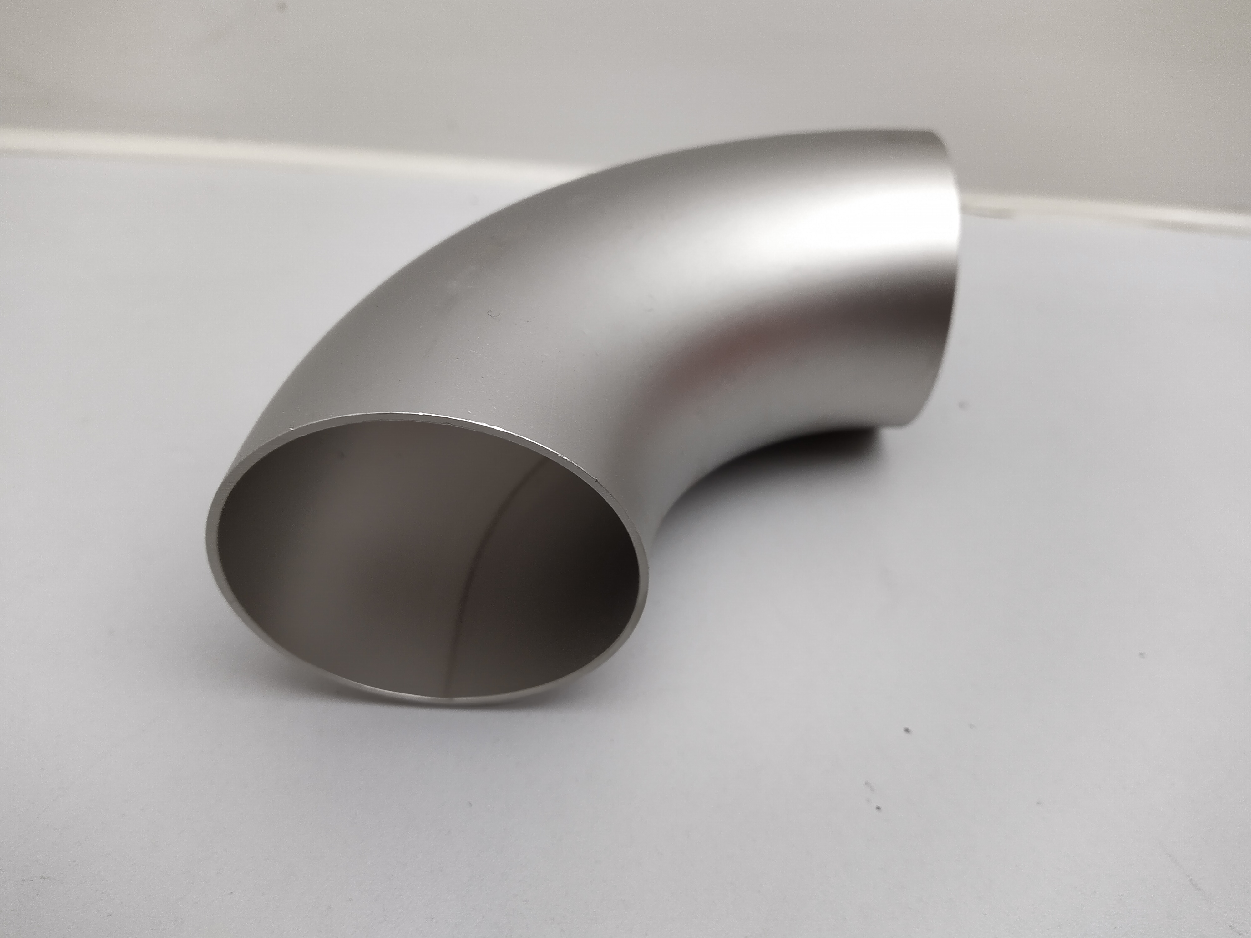63,5x1,5mm 2,5 Zoll 90 Grad Bogen Edelstahl V2A