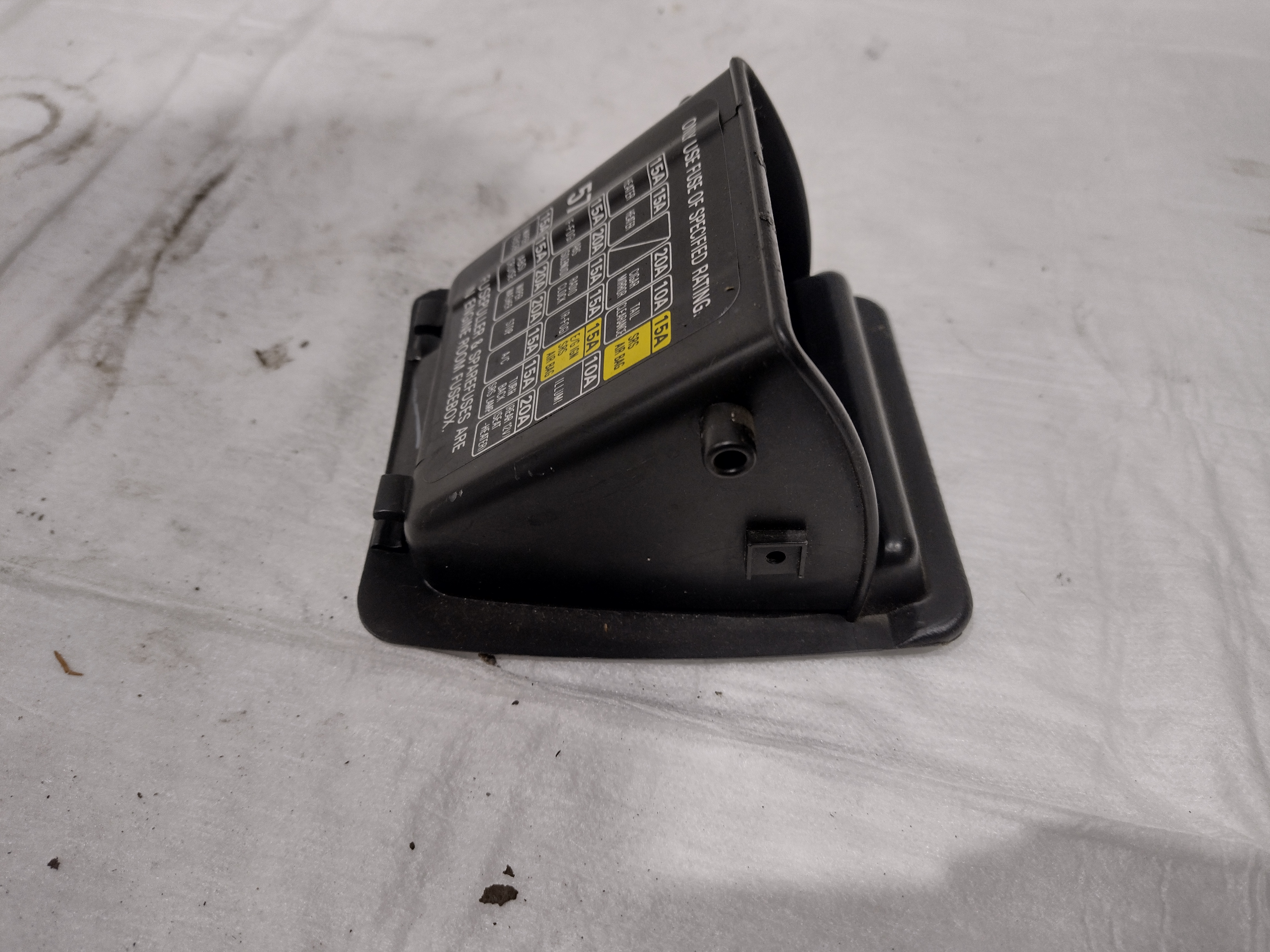 Fach Sicherungsabdeckung schwarz für Subaru Impreza GT GC8 GF8