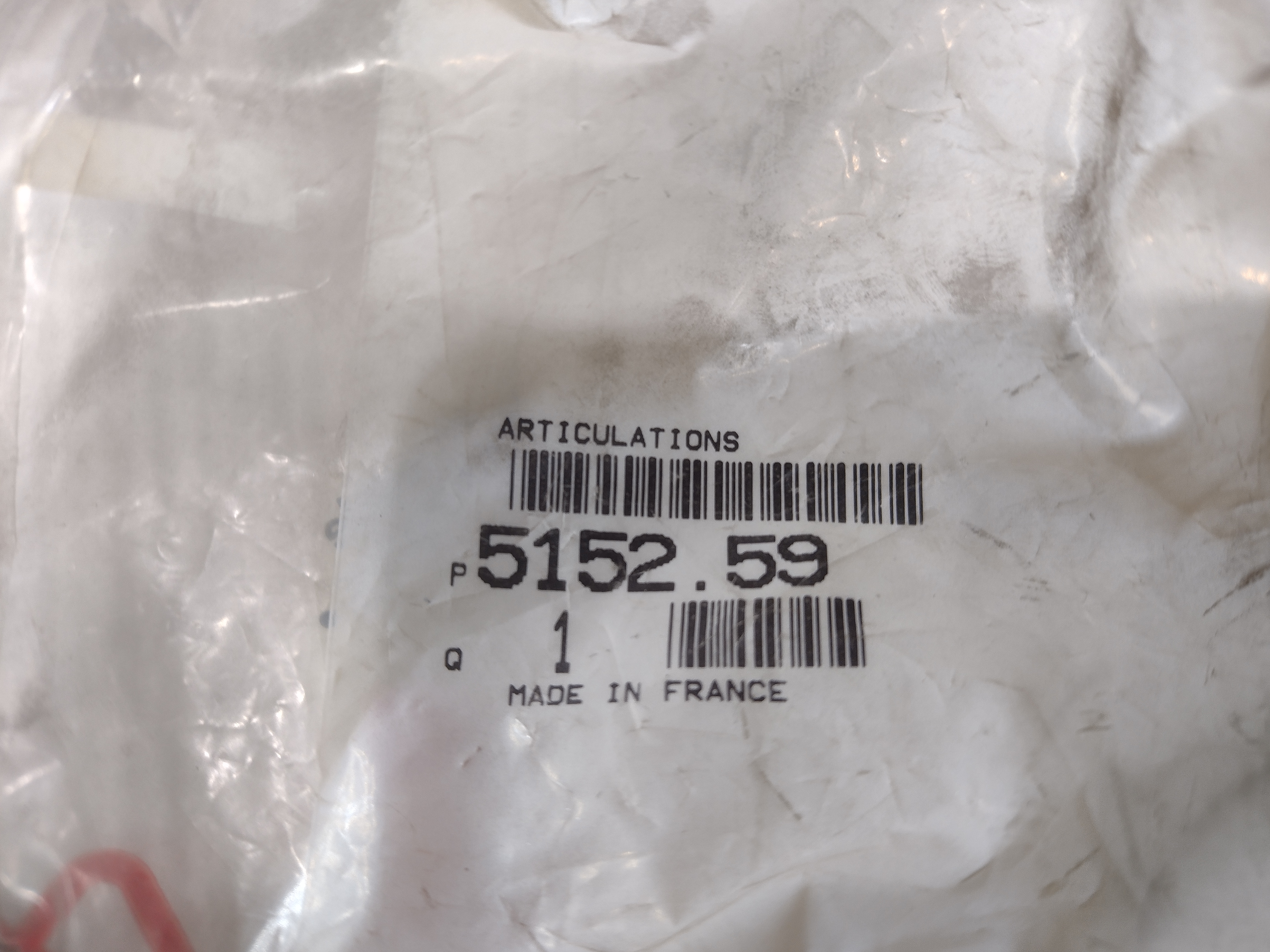 Peugeot 405 Gelenk Hinterachstraverse 515259 NEU NOS NEW