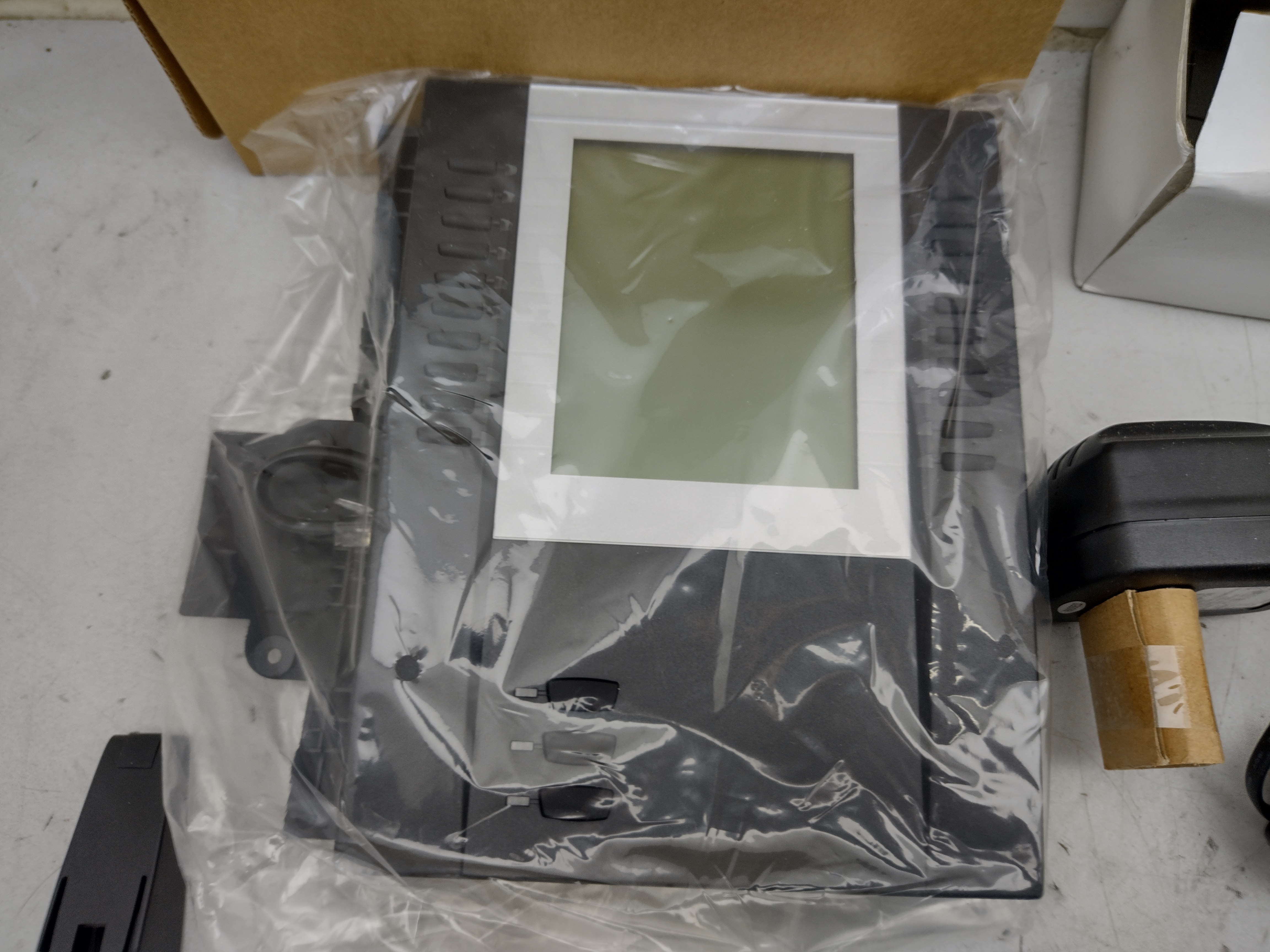 Neue Aastra DeTeWe KeyExtension 75D schwarz 69346039 Netzteil und OVP