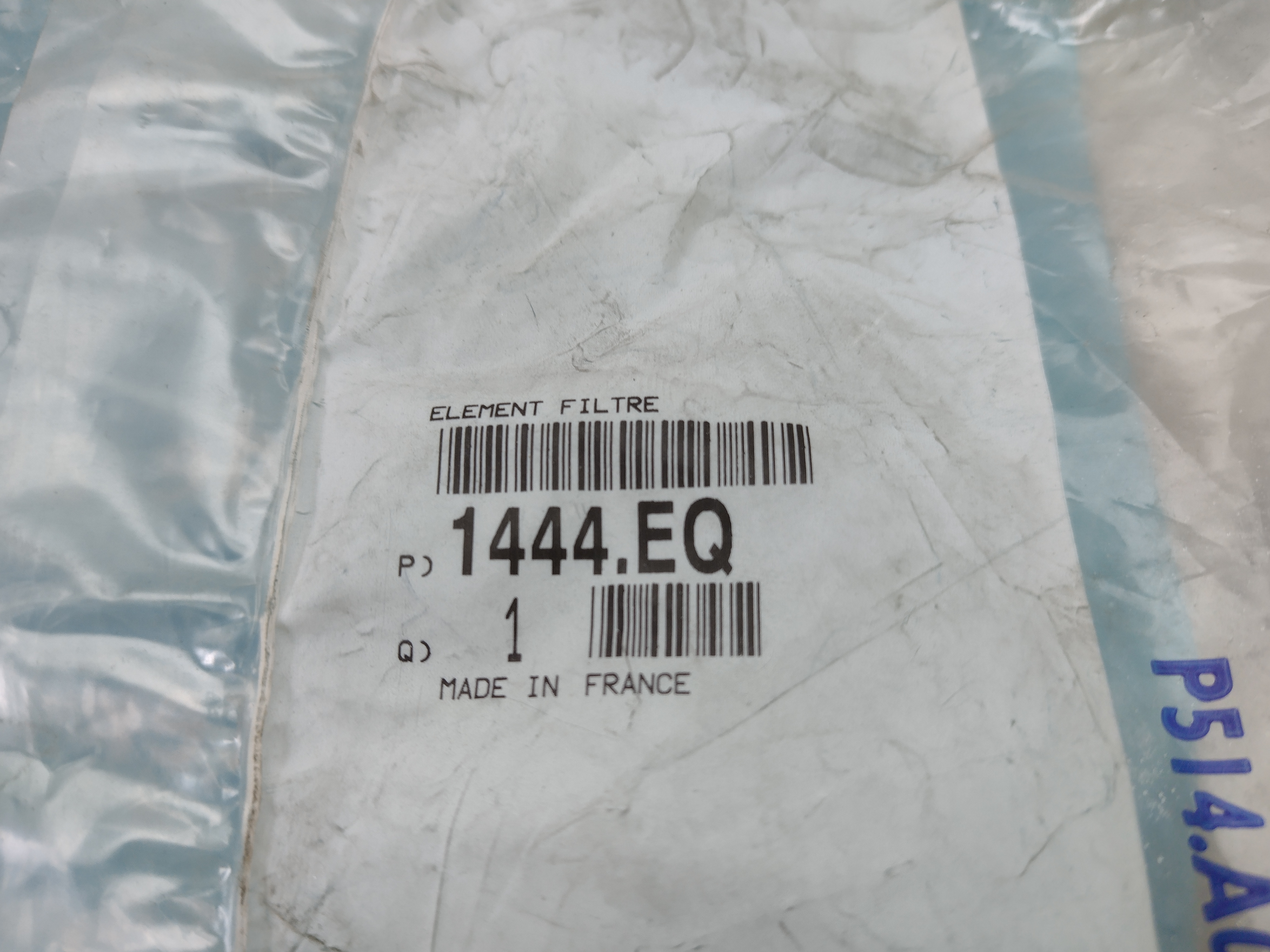 Peugeot / Citroen Luftfilter 1444EQ NOS NEW