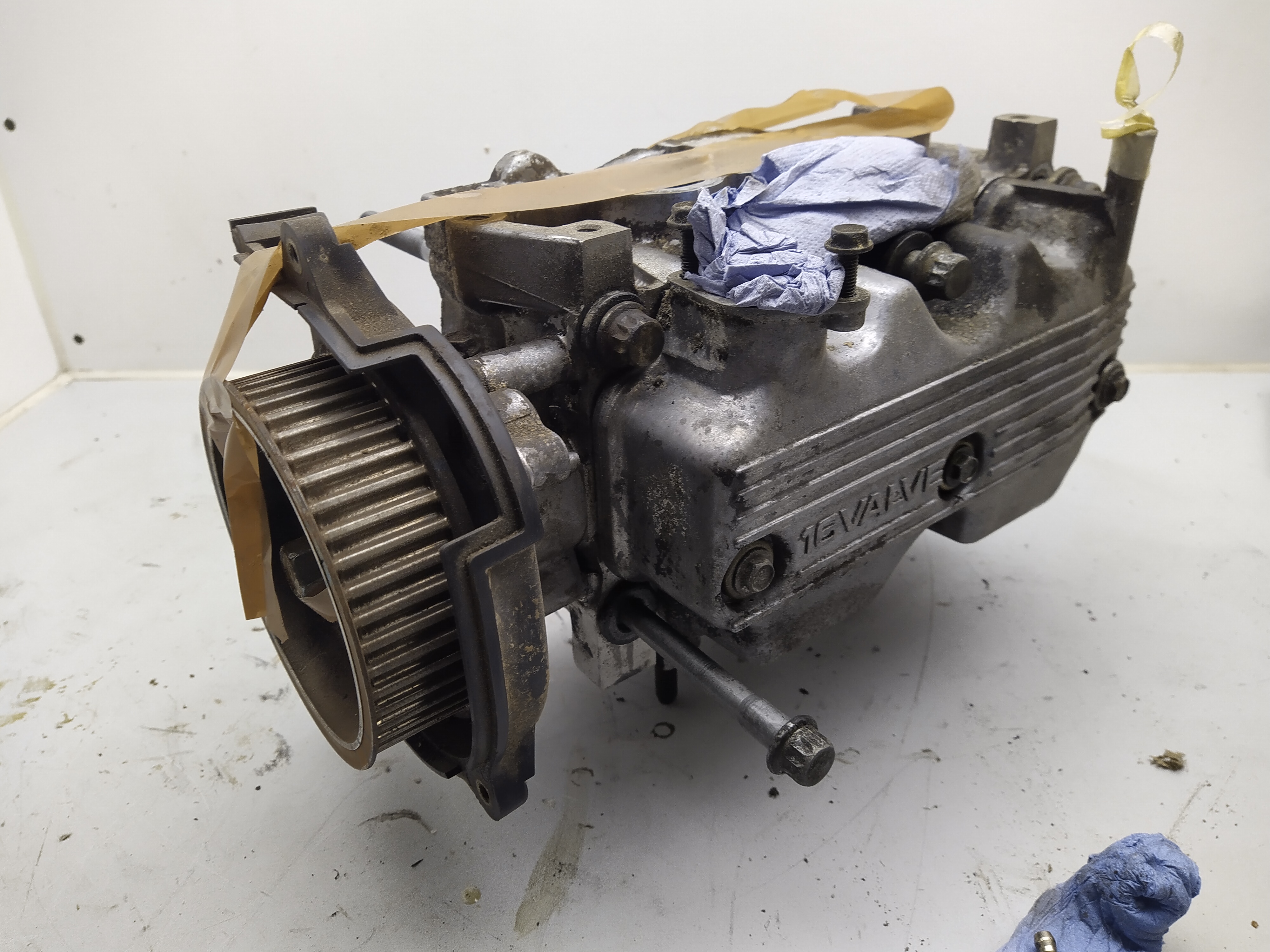 Paar Zylinderköpfe Subaru Legacy 1 BC BJF 2.0 Subaru Impreza GC GF 116PS