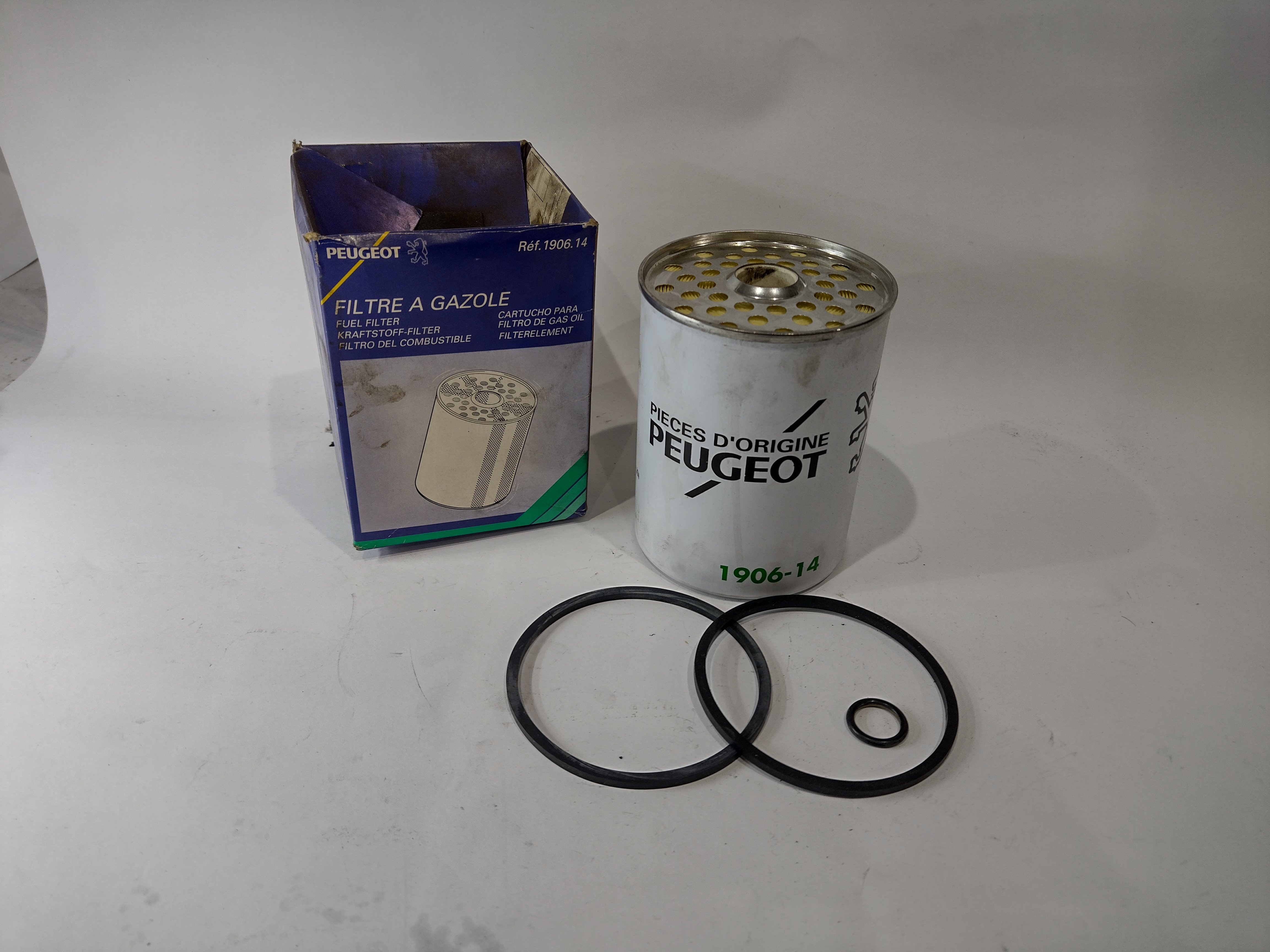 Peugeot Kraftstofffilter FILTER EINSATZ 190614 NEU NOS NEW 1906E2