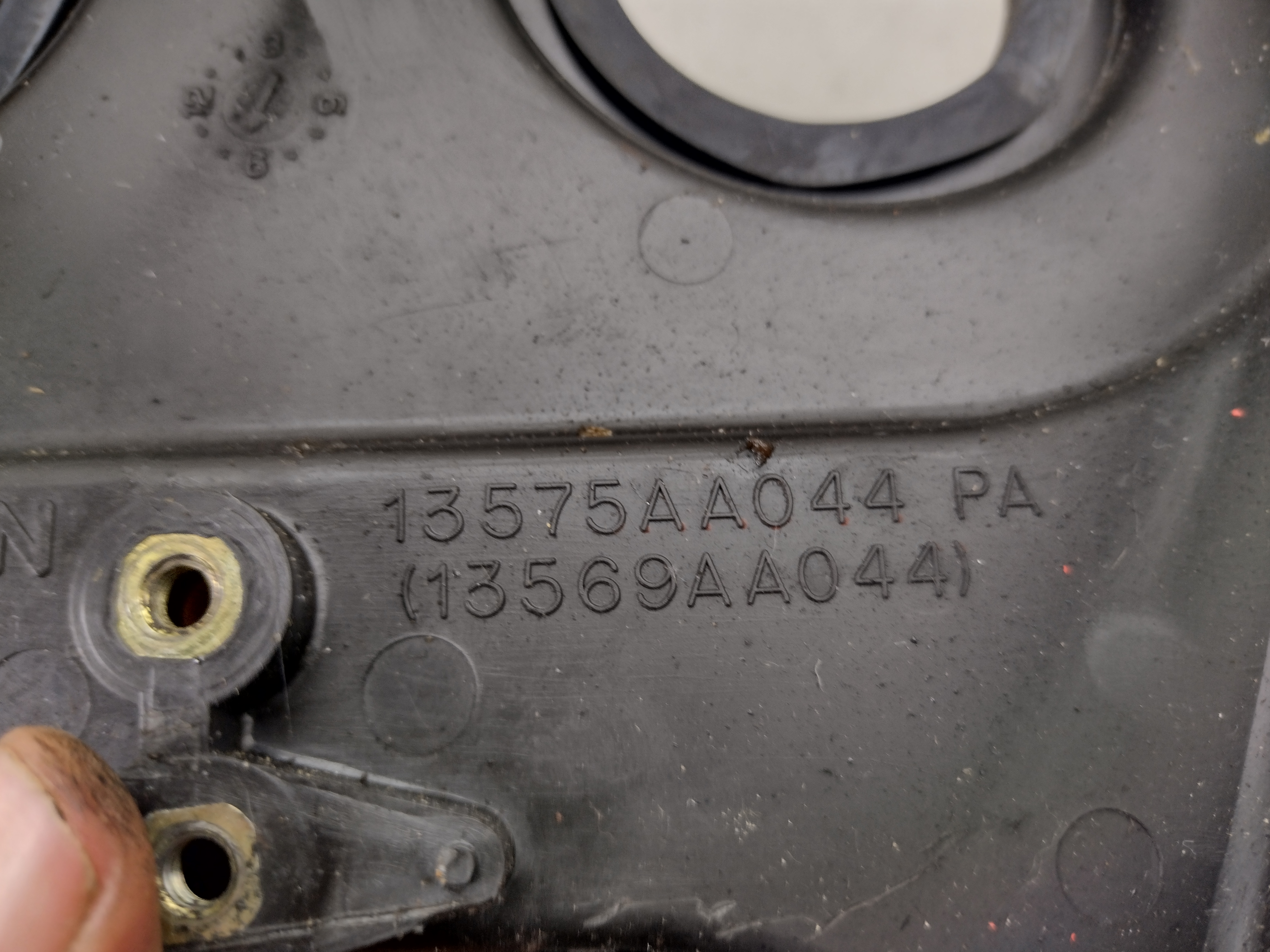 hintere Zahnriemenverkleidung links für  Subaru Impreza GT WRX 93-98 (V1-4) GC8