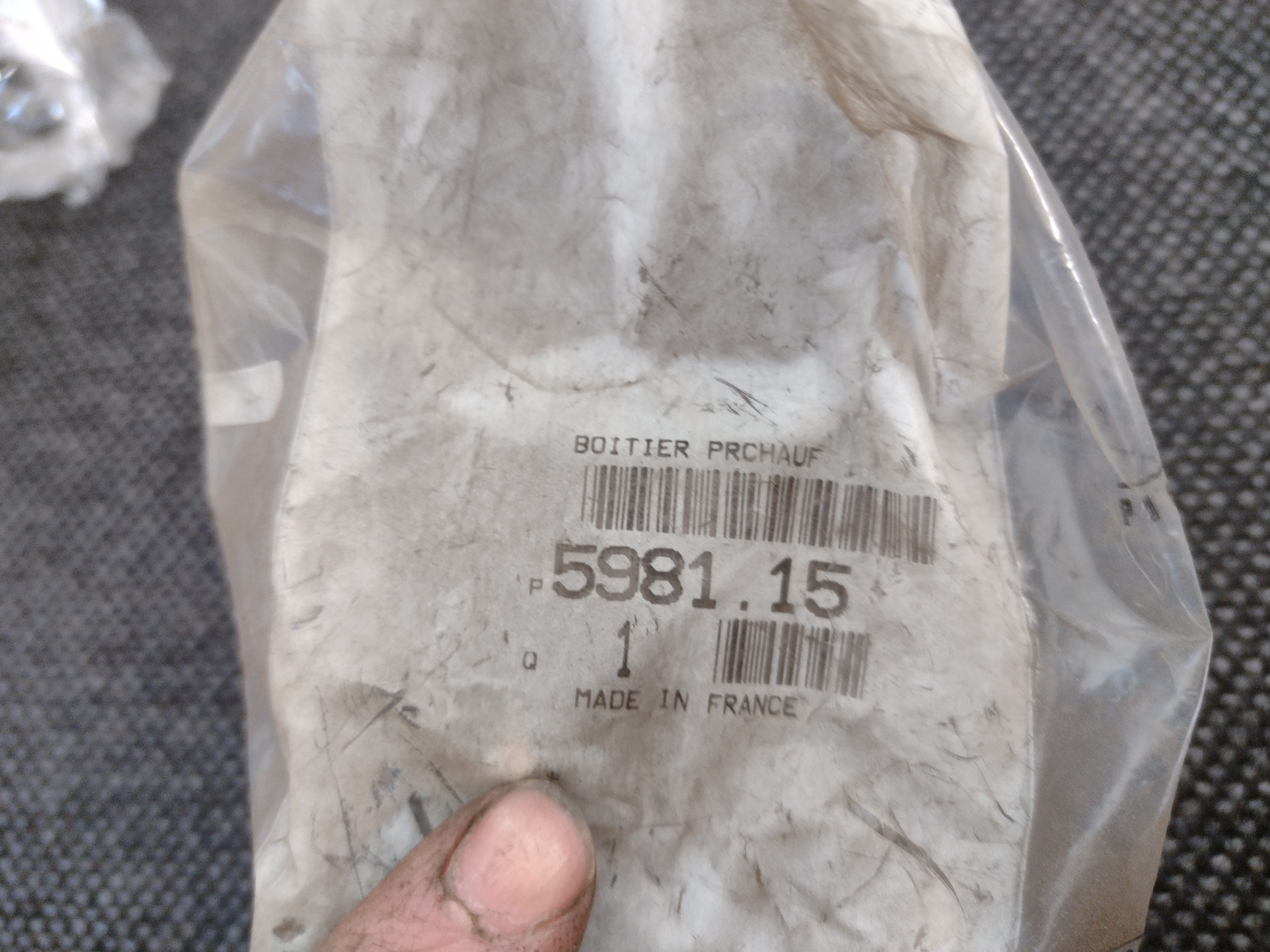 Peugeot 205 / Citroen Vorglührelais 598115 NEU NOS NEW OEM