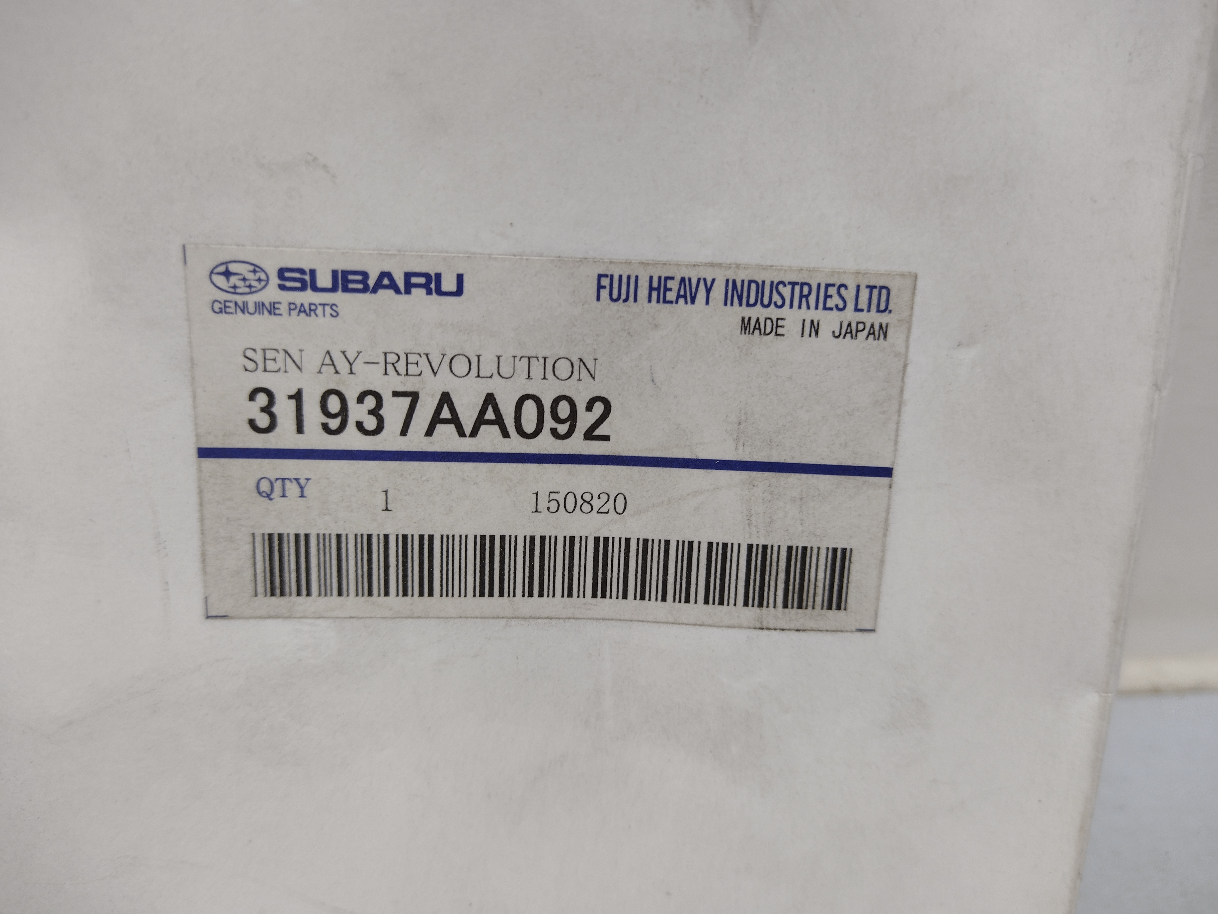 31937AA092 - Vehicle Speed Sensor Speedsensor Geschwindigkeitssensor für Subaru Legacy Outback 05