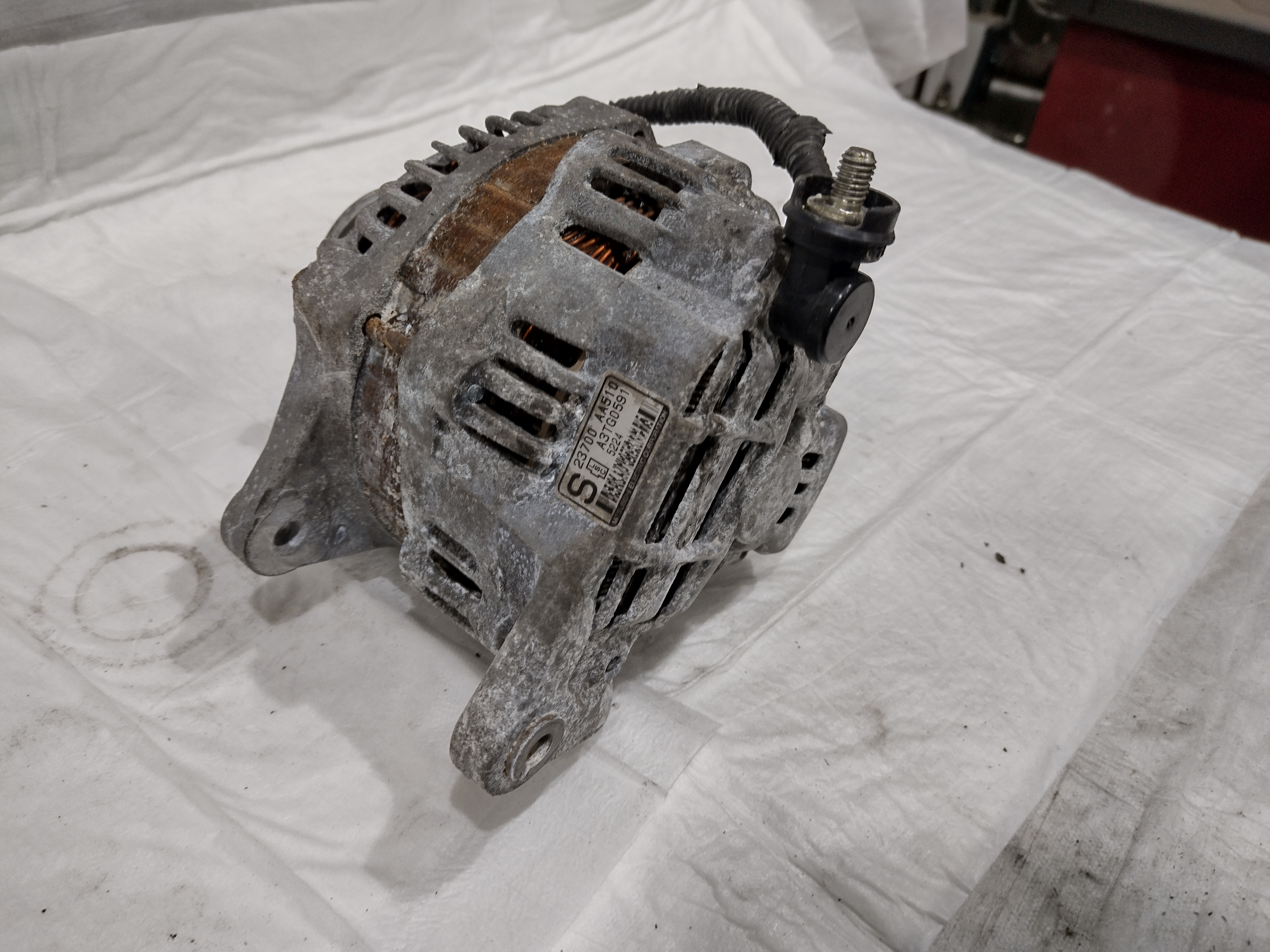 Lichtmaschine Generator für Subaru Legacy Spec B 3.0l 4 BL BP und Outback H6 BL BP EZ30D 23700AA510