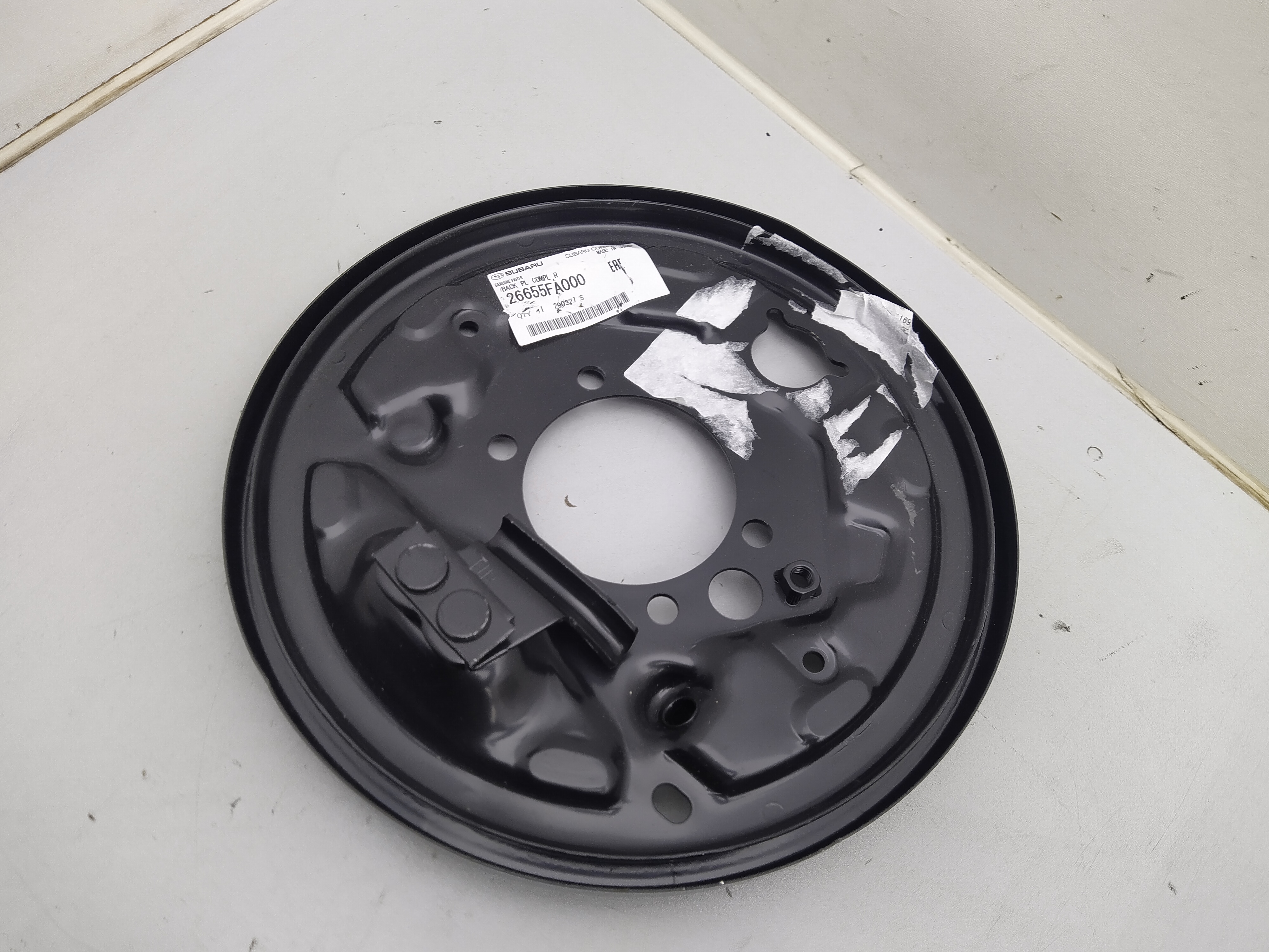 Ankerblech hinten rechts Subaru Forester SF SG 97-07 Impreza Trommelbremse