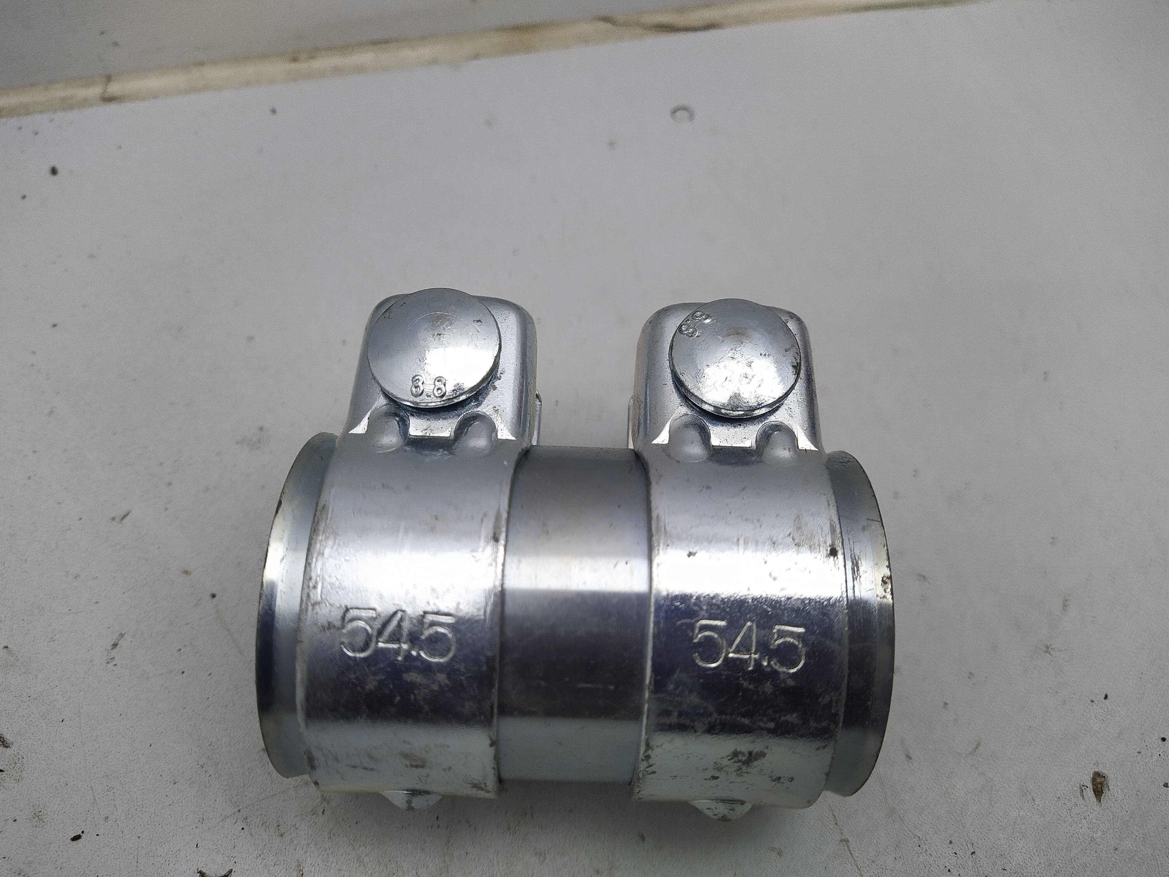 Rohrverbinder Abgasanlage Doppelschelle HJS  Neu 50mm x90 mm