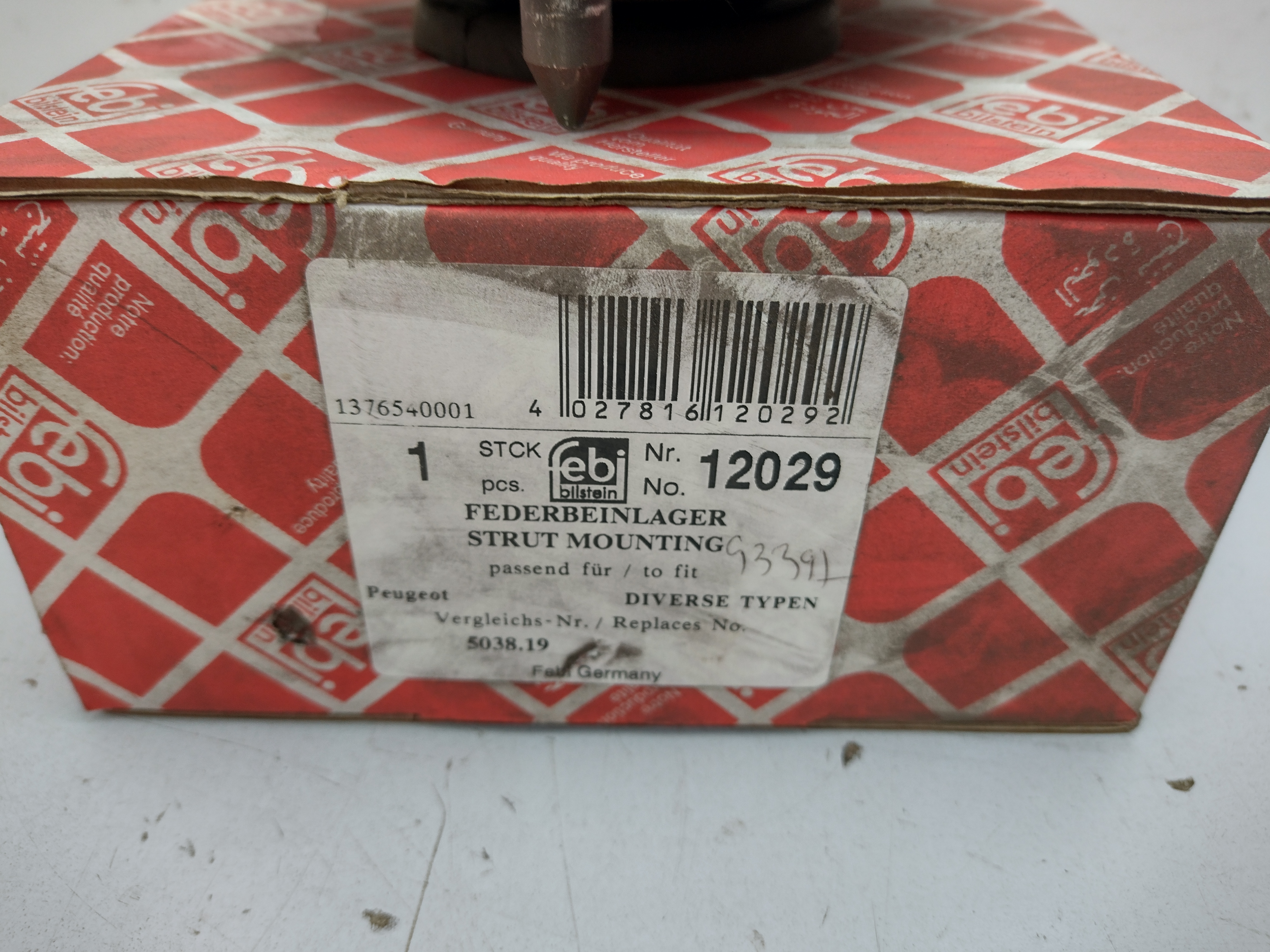 Federbeinstützlager FEBI BILSTEIN 12029