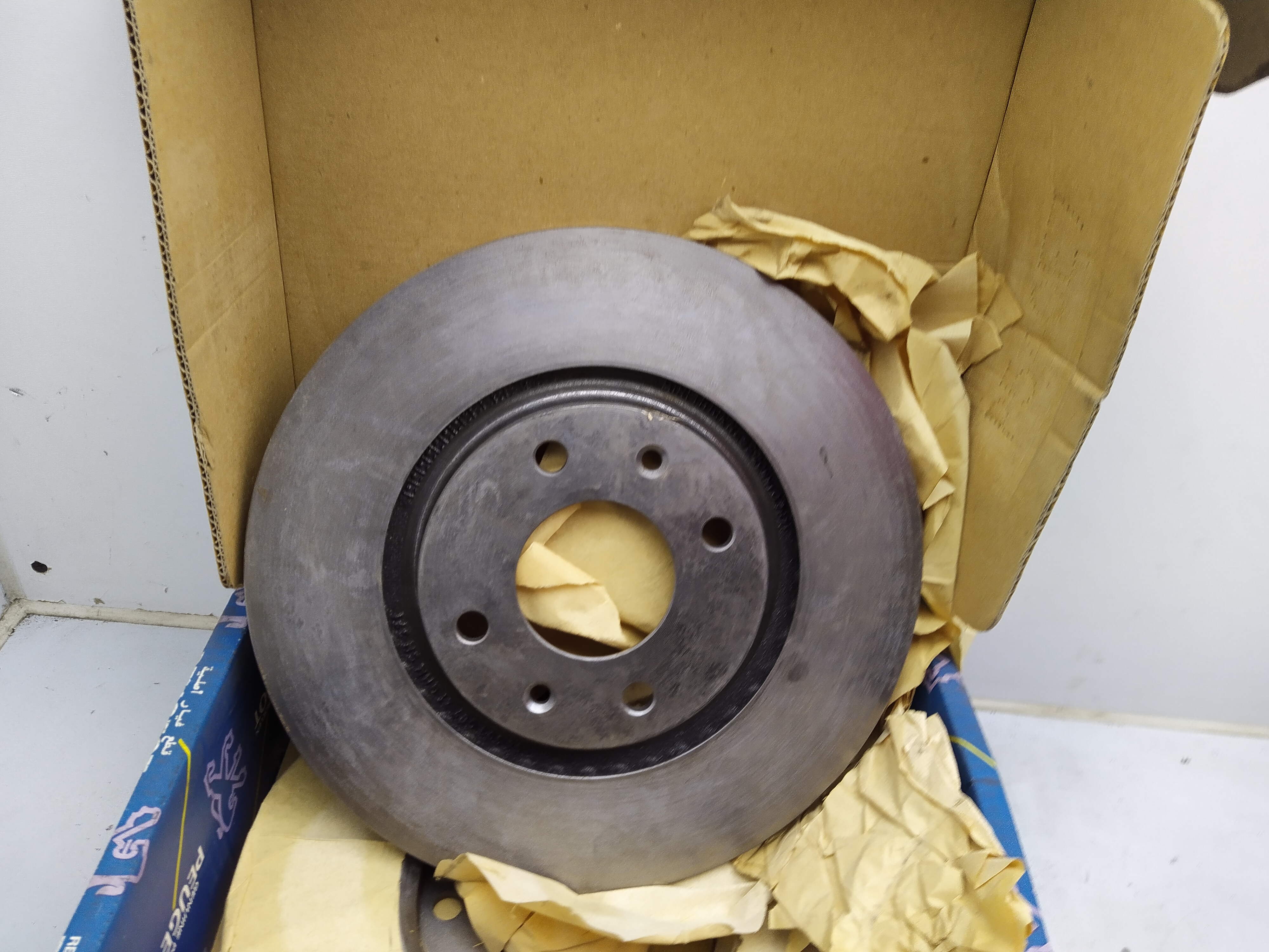 Original Peugeot  Satz Bremsscheiben vorne 283x22 4246G1 NEU NOS NEW