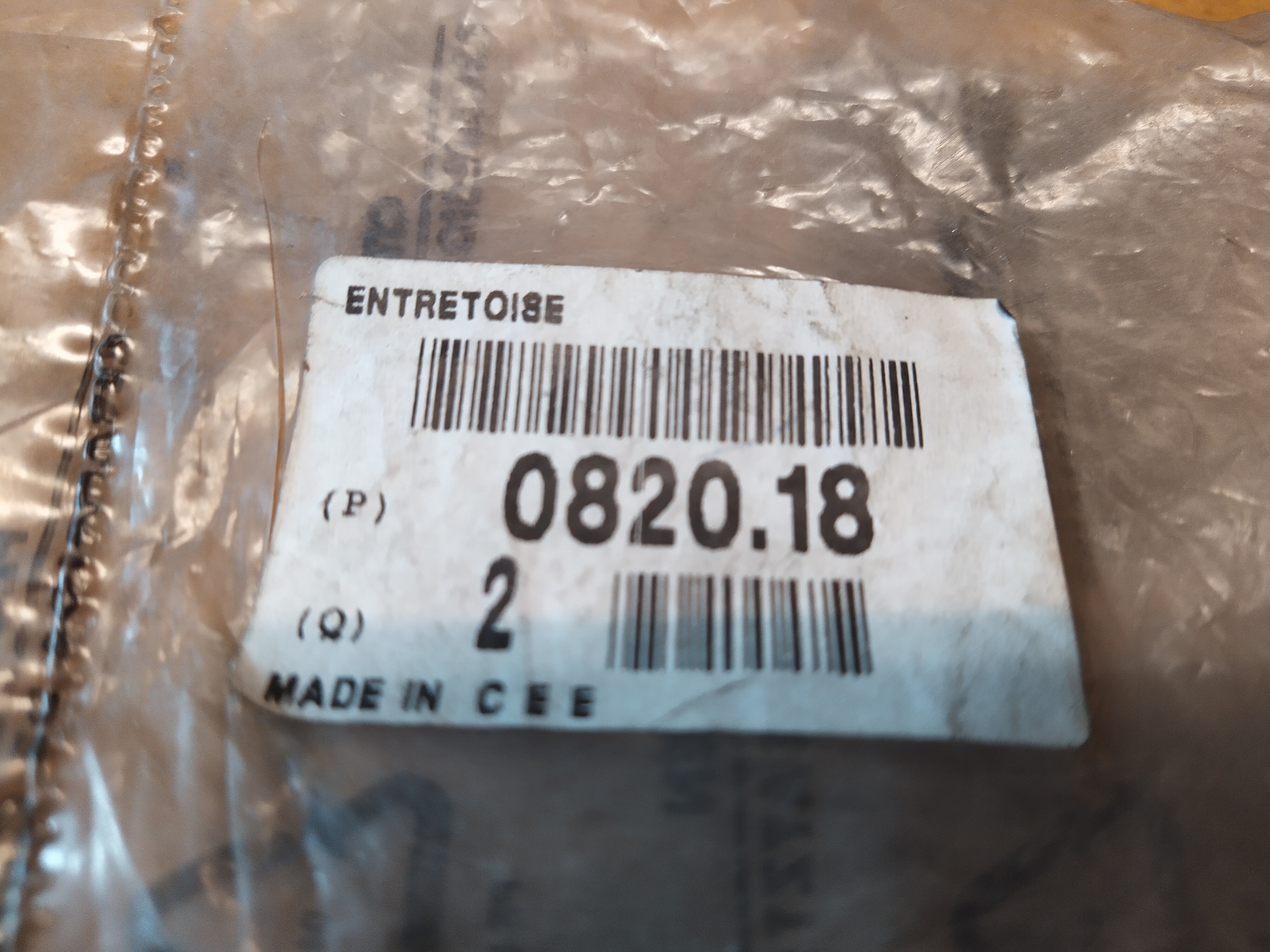 Citroen / PEUGEOT STAHLDISTANZRING 082018 NEU NOS 