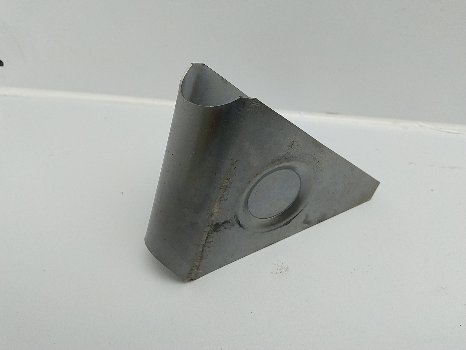 45 Grad  Knotenblech Überrollkäfig Stützen geschlossen