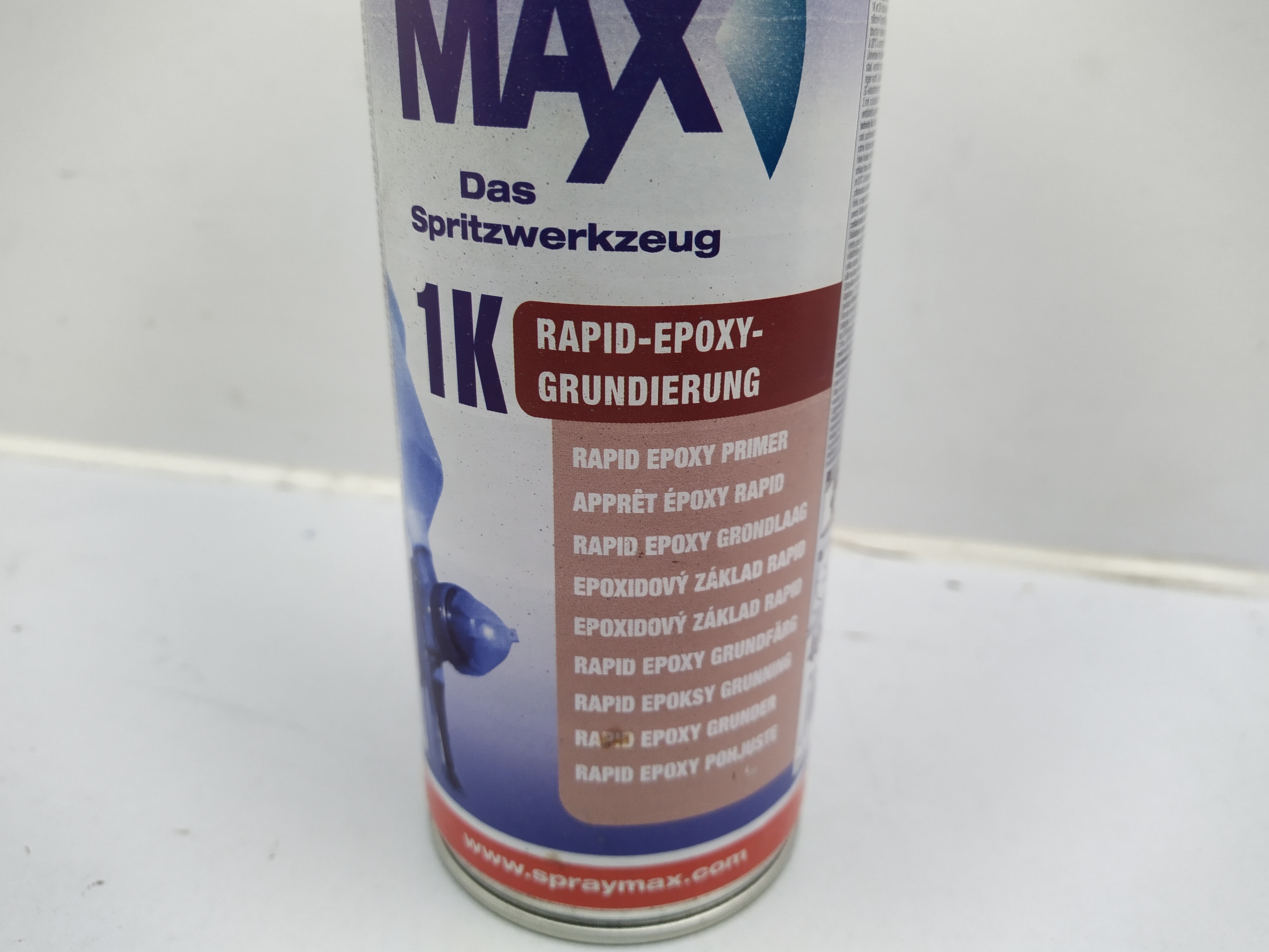 SPRAY MAX 1K RAPID EPOXY GRUNDIERUNG grau 400ml Spray