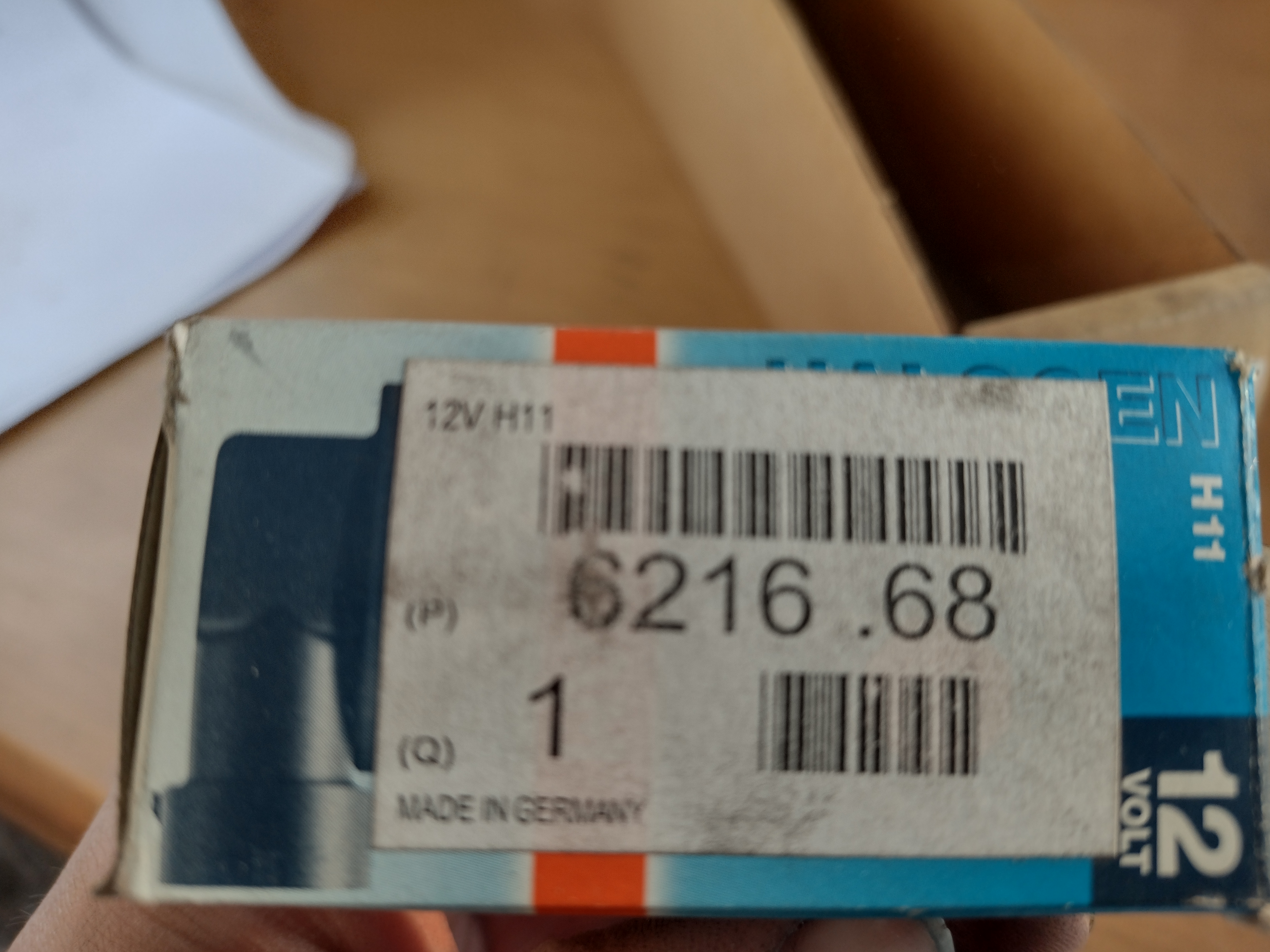 Peugeot / Citroen Glühlampe H11 (OSRAM) 621668 NEU NOS NEW OEM