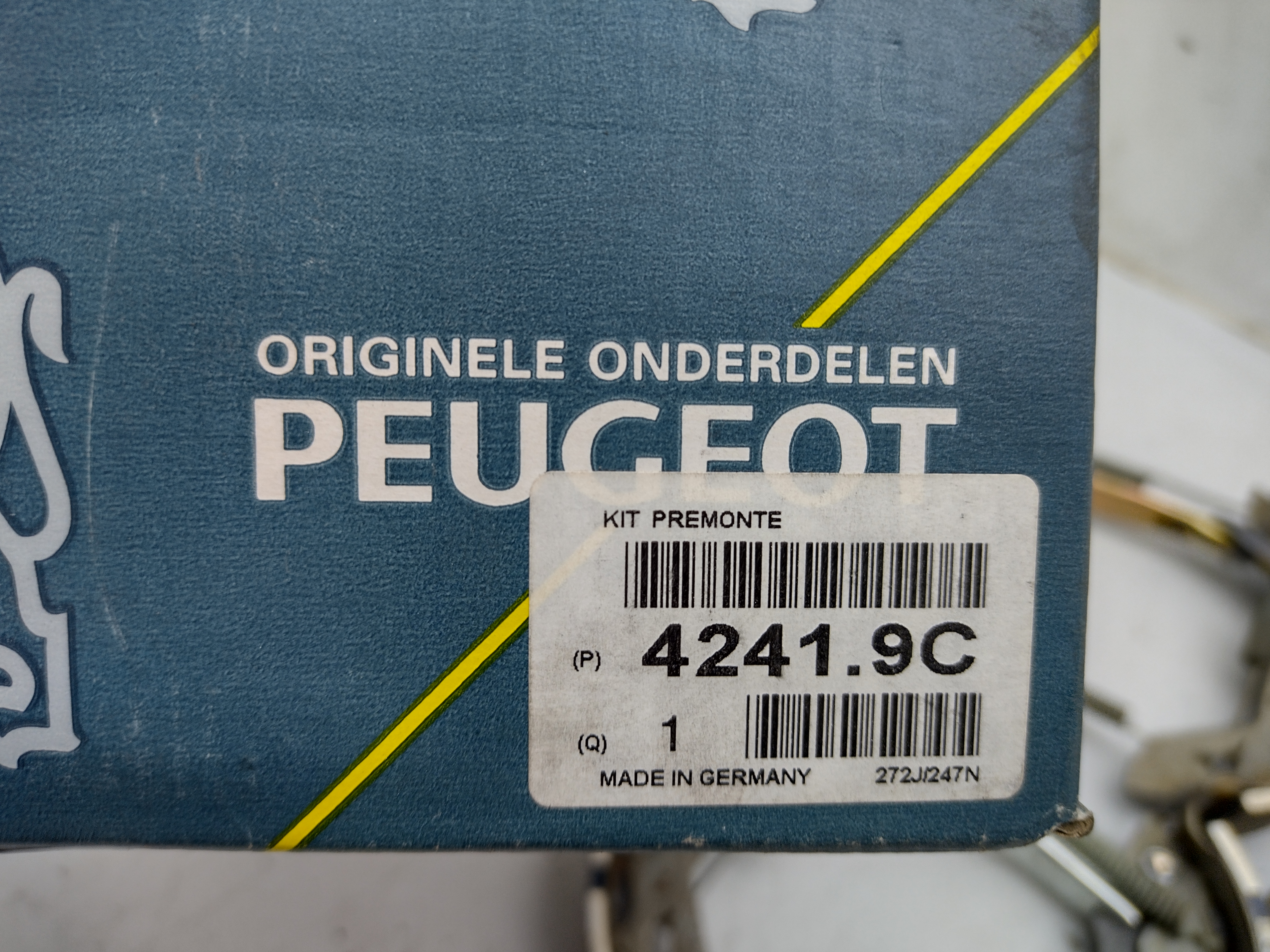 Peugeot 205 306 308 Bremsbacken Bremsensatz, Trommelbremse 42419C 1611450280 NOS NEW OEM