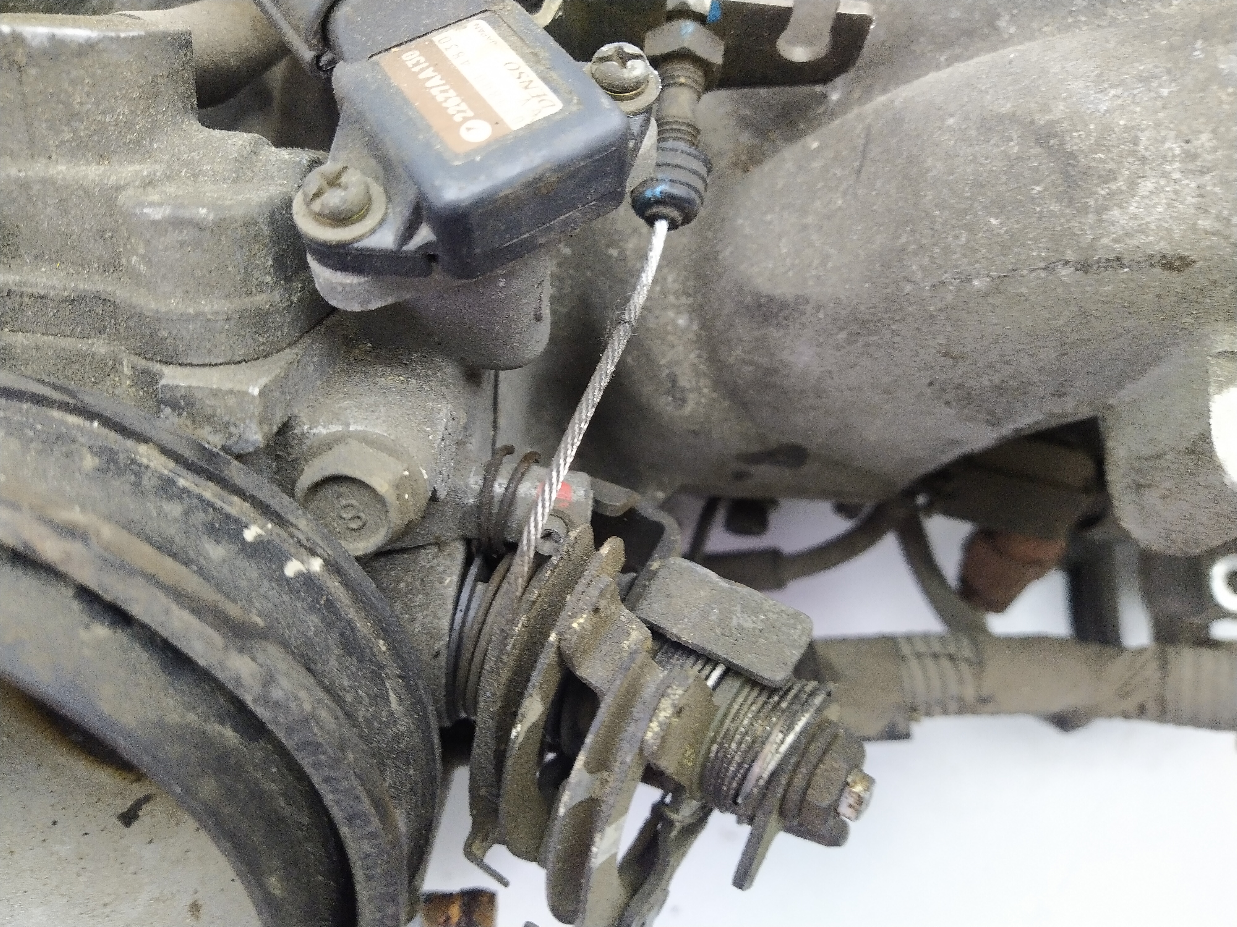 Ansaugbrücke von Subaru Outback H6 BE BH EZ30D PS Einspirtzdüsen  Sensoren