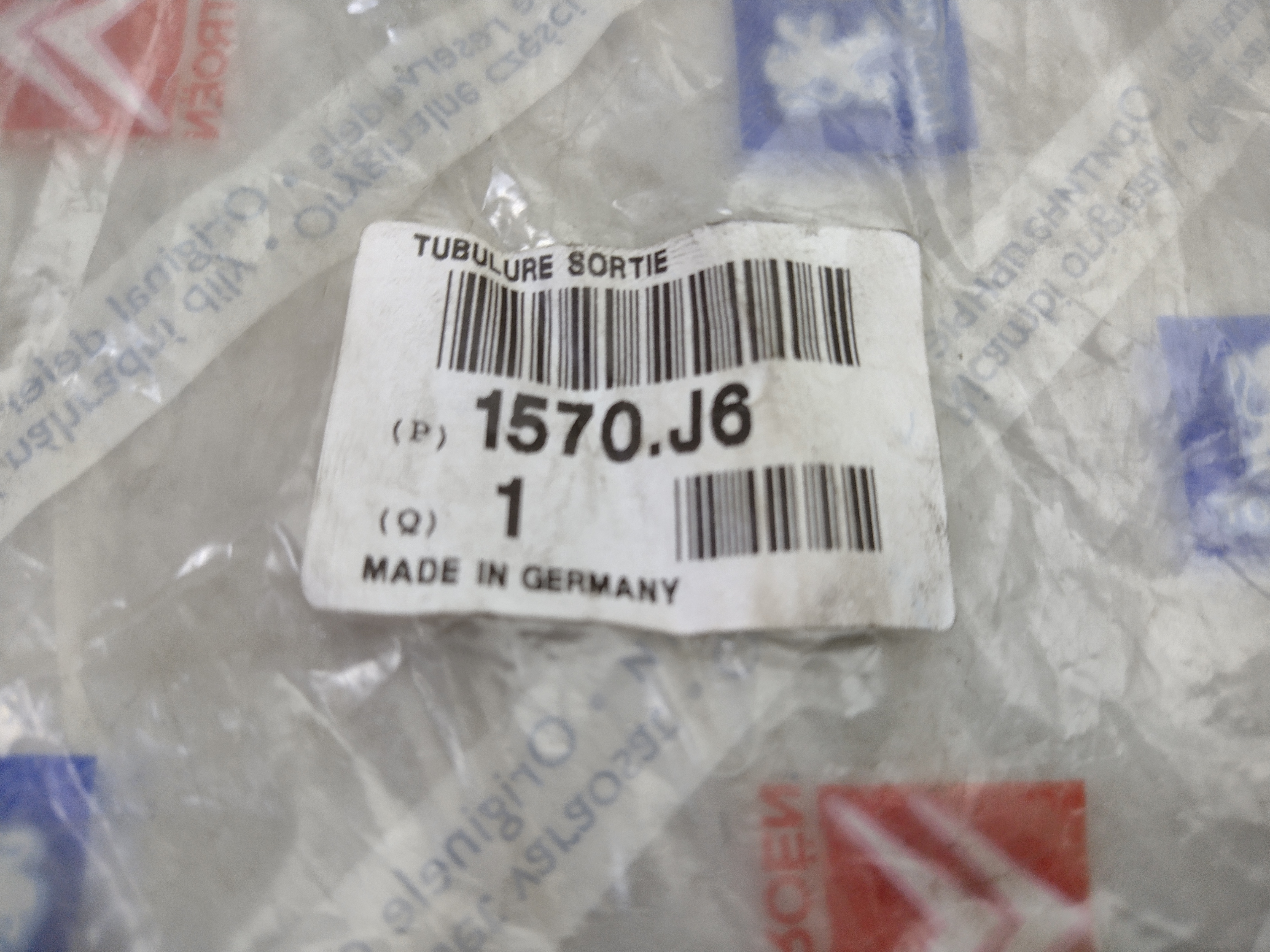Peugeot / Citroen Kraftstoffleitung 1570J6 NOS NEW