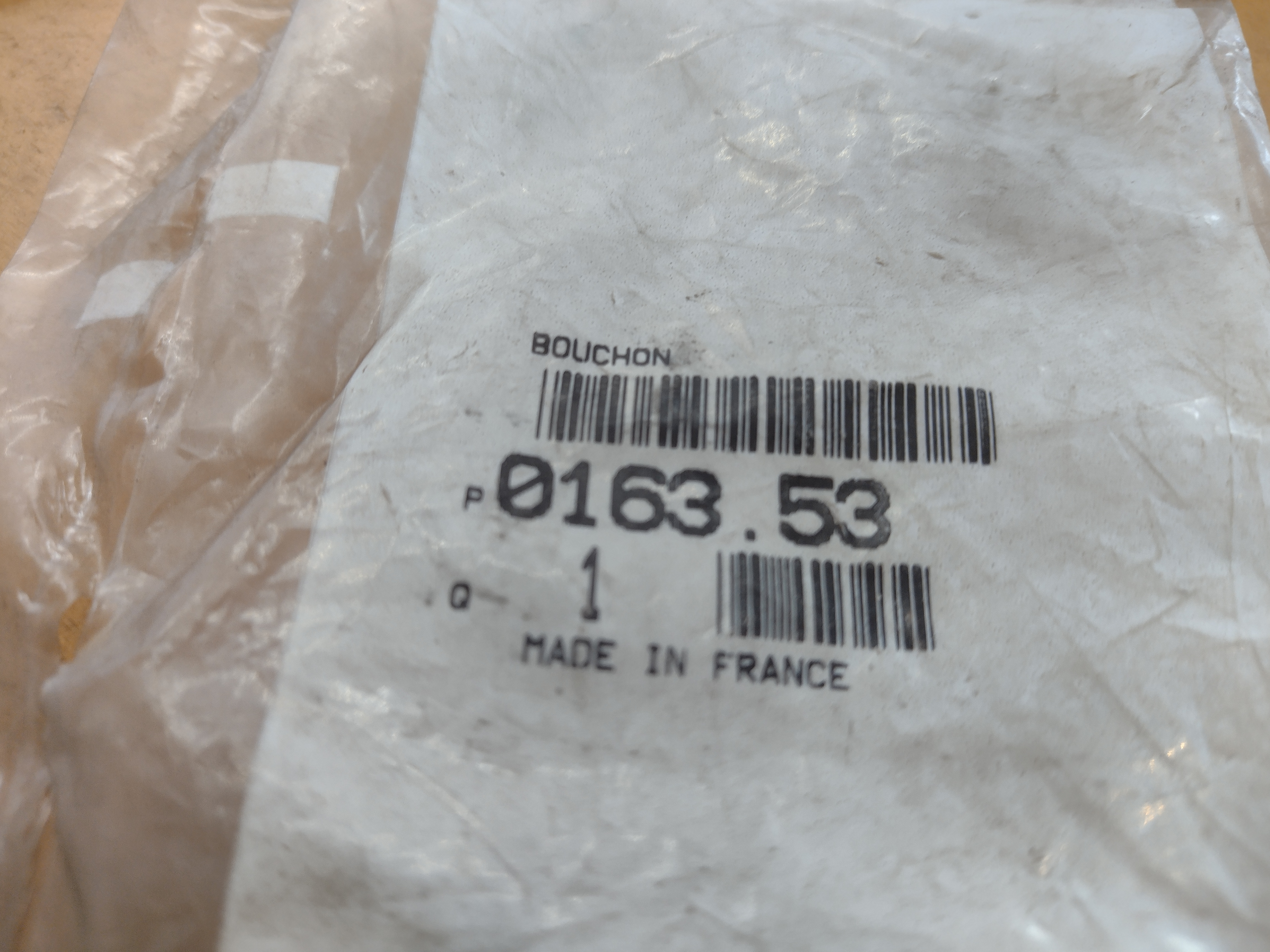 Peugeot / Citroen STOPFEN 016353 NEU NOS NEW OEM