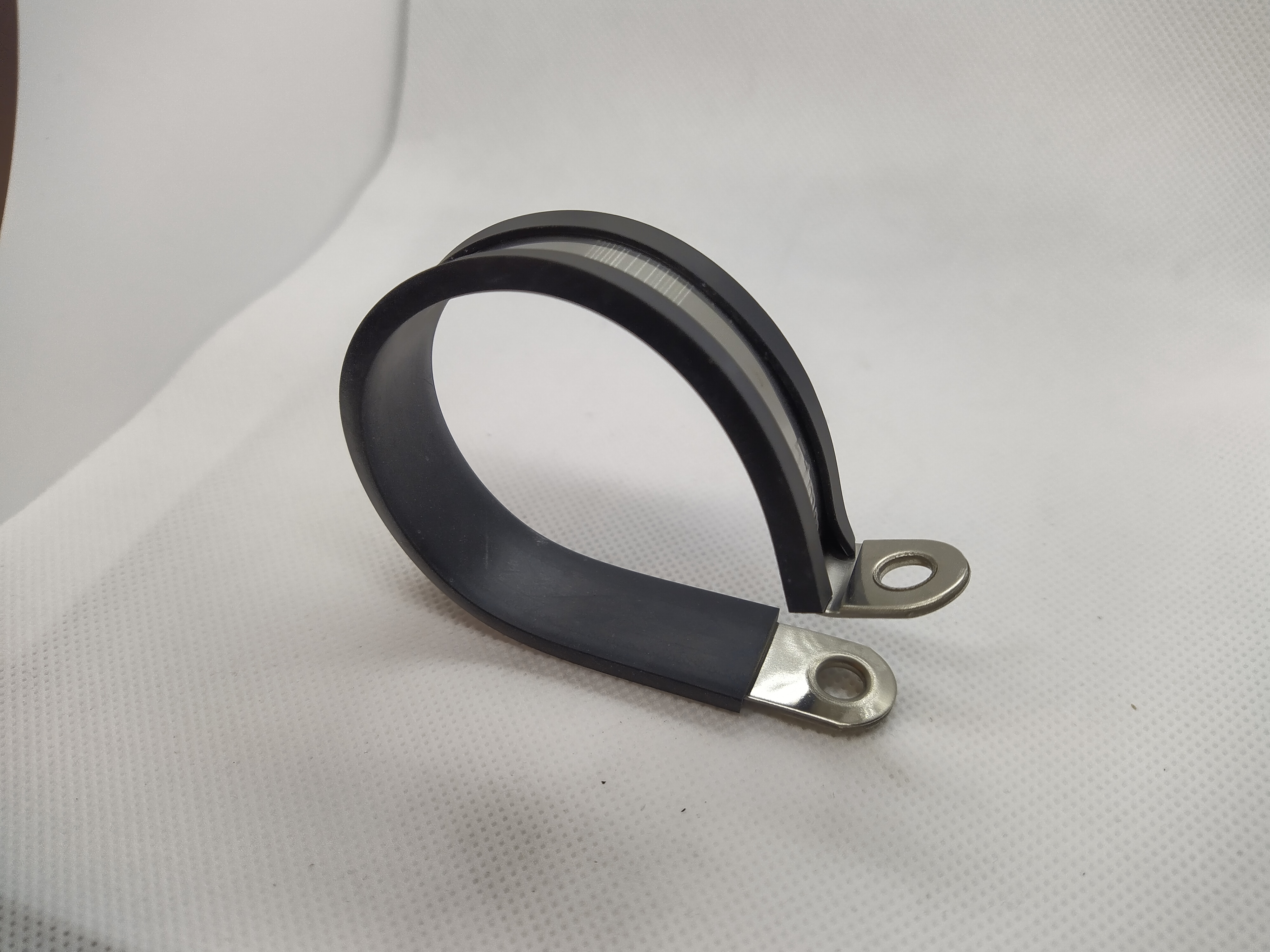 45mm gepolsterte Schlauchbefestigungsschlaufe Schlauchklemme aus Edelstahl V2A