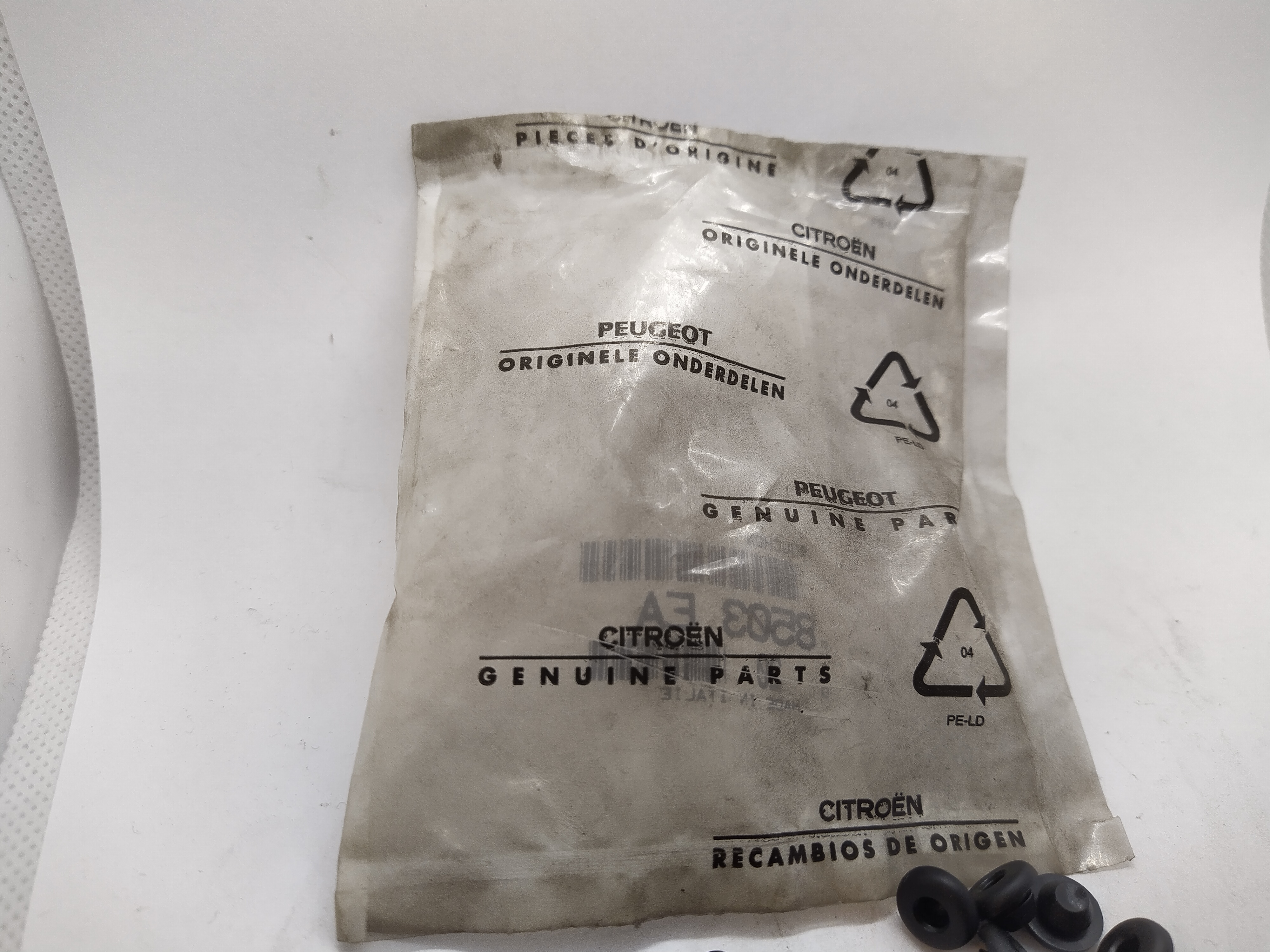  Original Citroen / Peugeot STOPFEN 8503EA NEU NOS