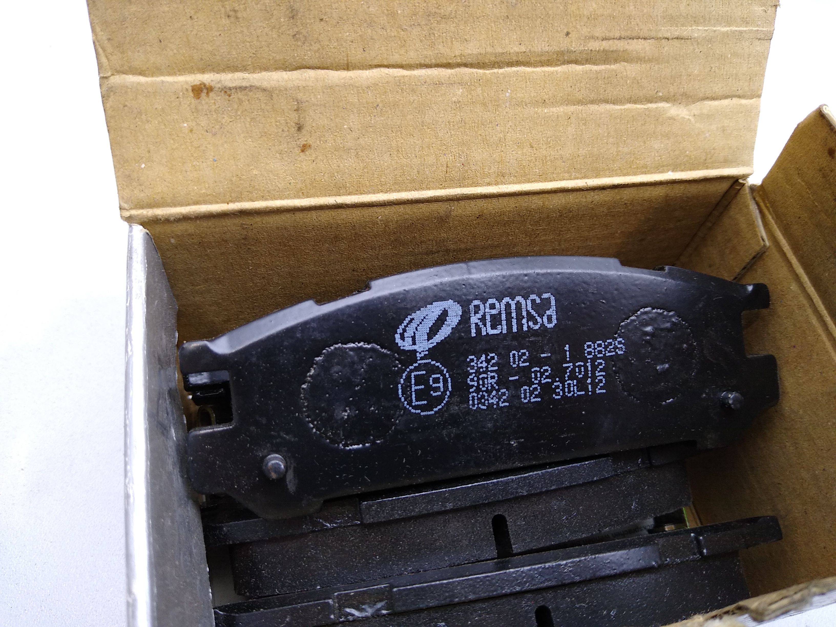 Remsa Bremsbelag Bremsbeläge hinten 034202 für Subaru Impreza GC GF 93-00