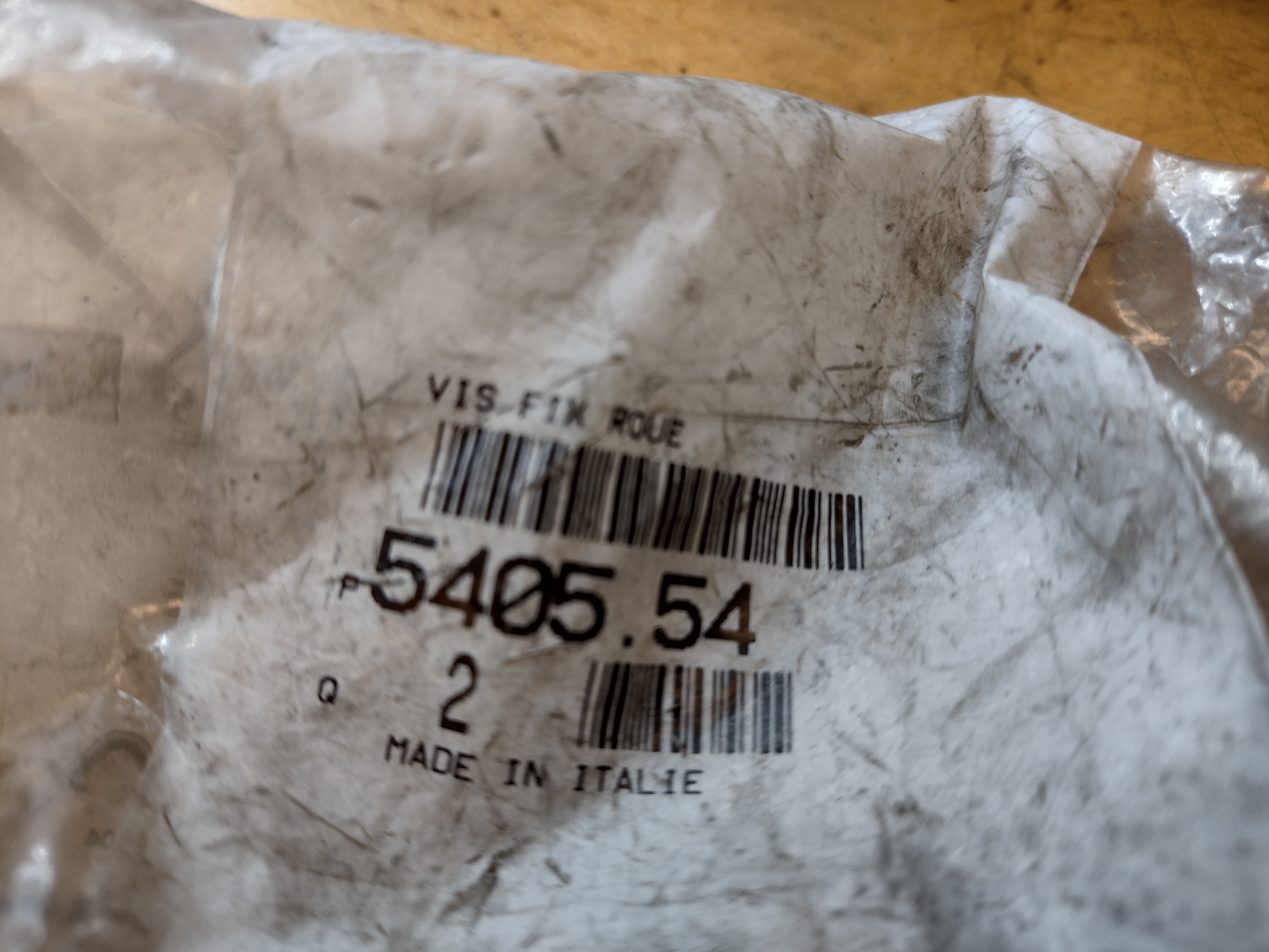 Citroen Jumper / Peugeot Boxer Radschraube 540554 NEU NOS NEW 