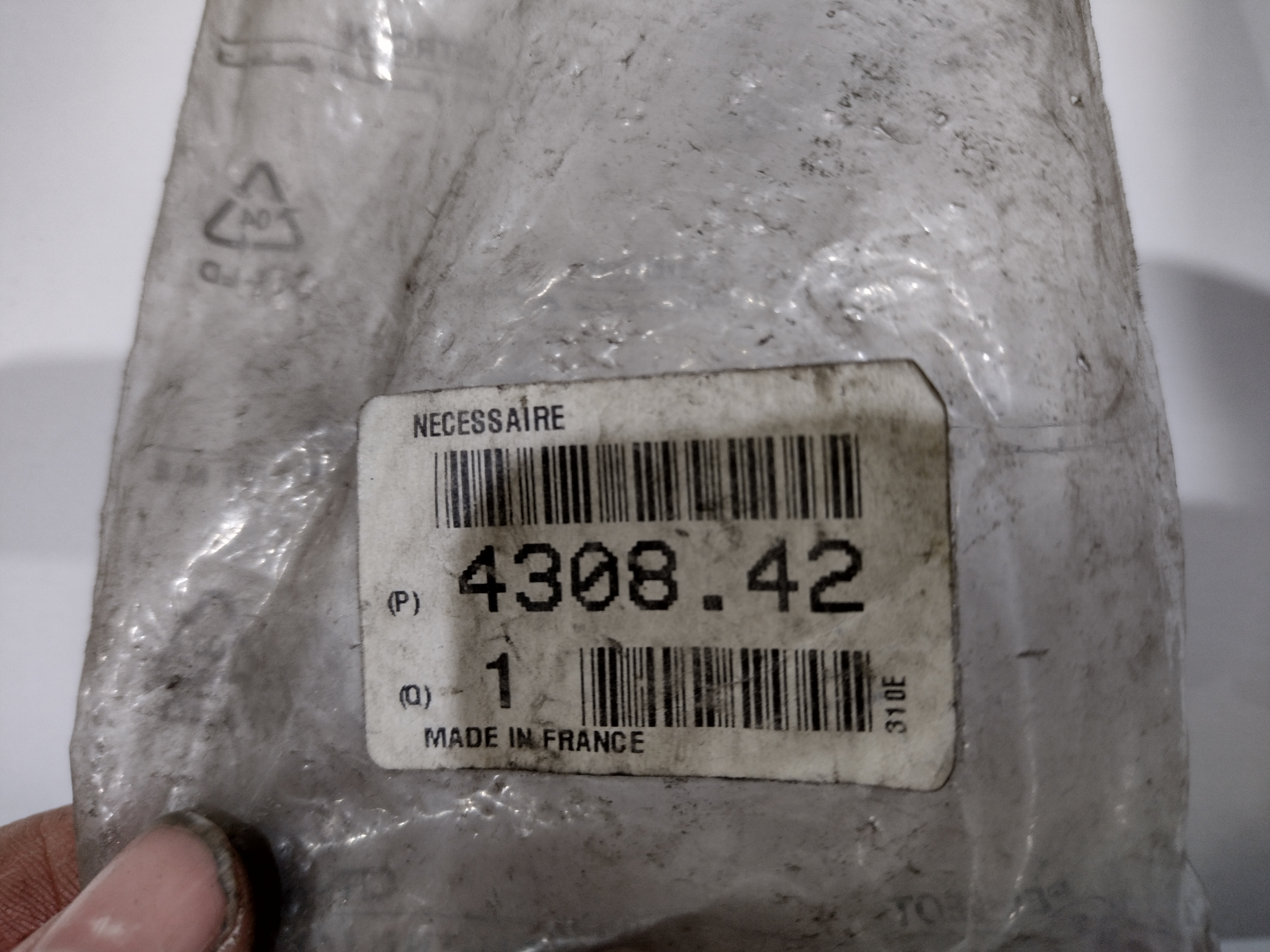 Peugeot / Citroen Zubehörsatz, Bremsbacken Hinterachse 430842 NEU NOS NEW
