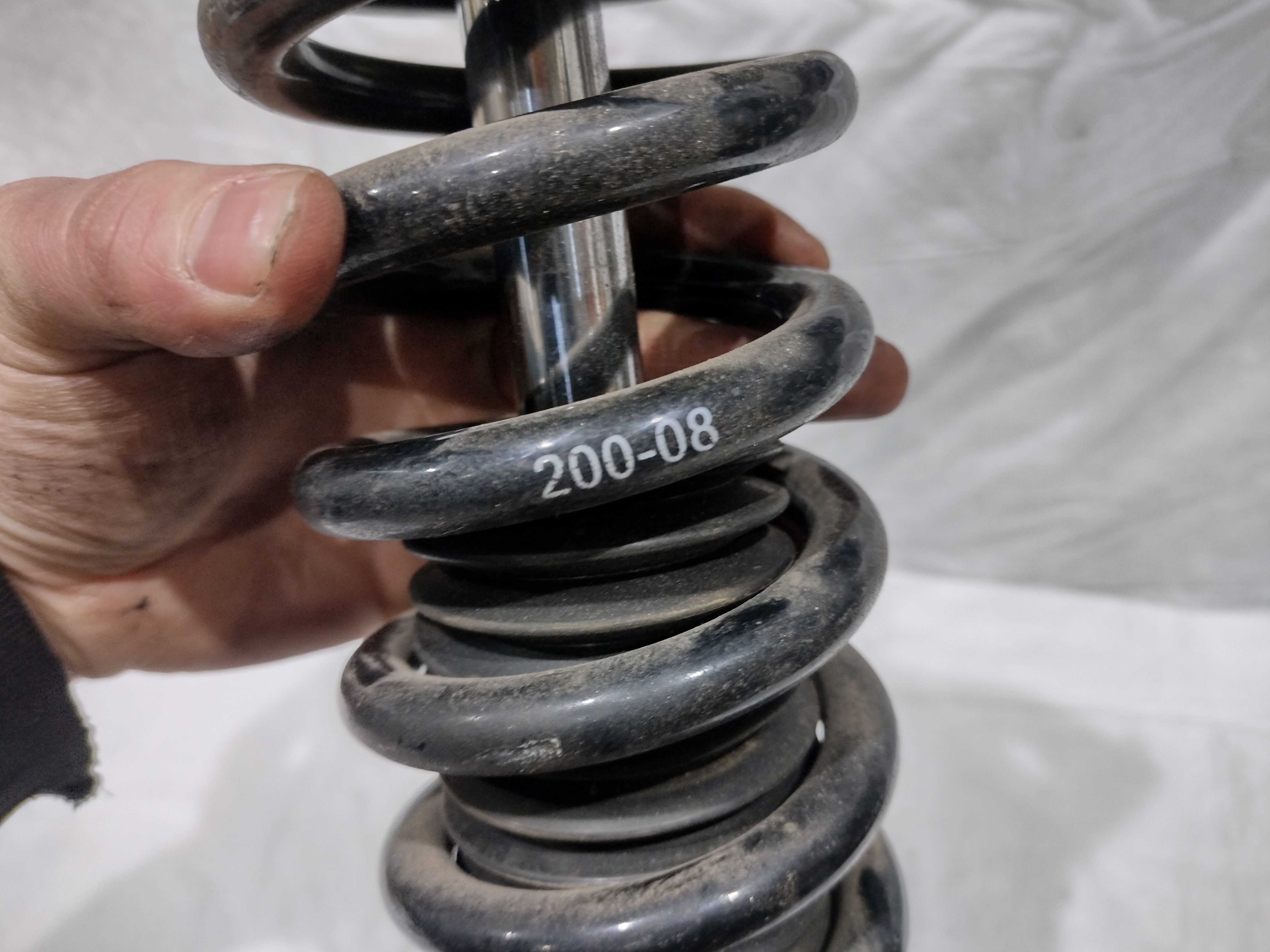 PB Coilovers Federbein Gewindefahrwerk vorne links mit Uniball Domlager für Subaru Impreza GT GC8 GF8 