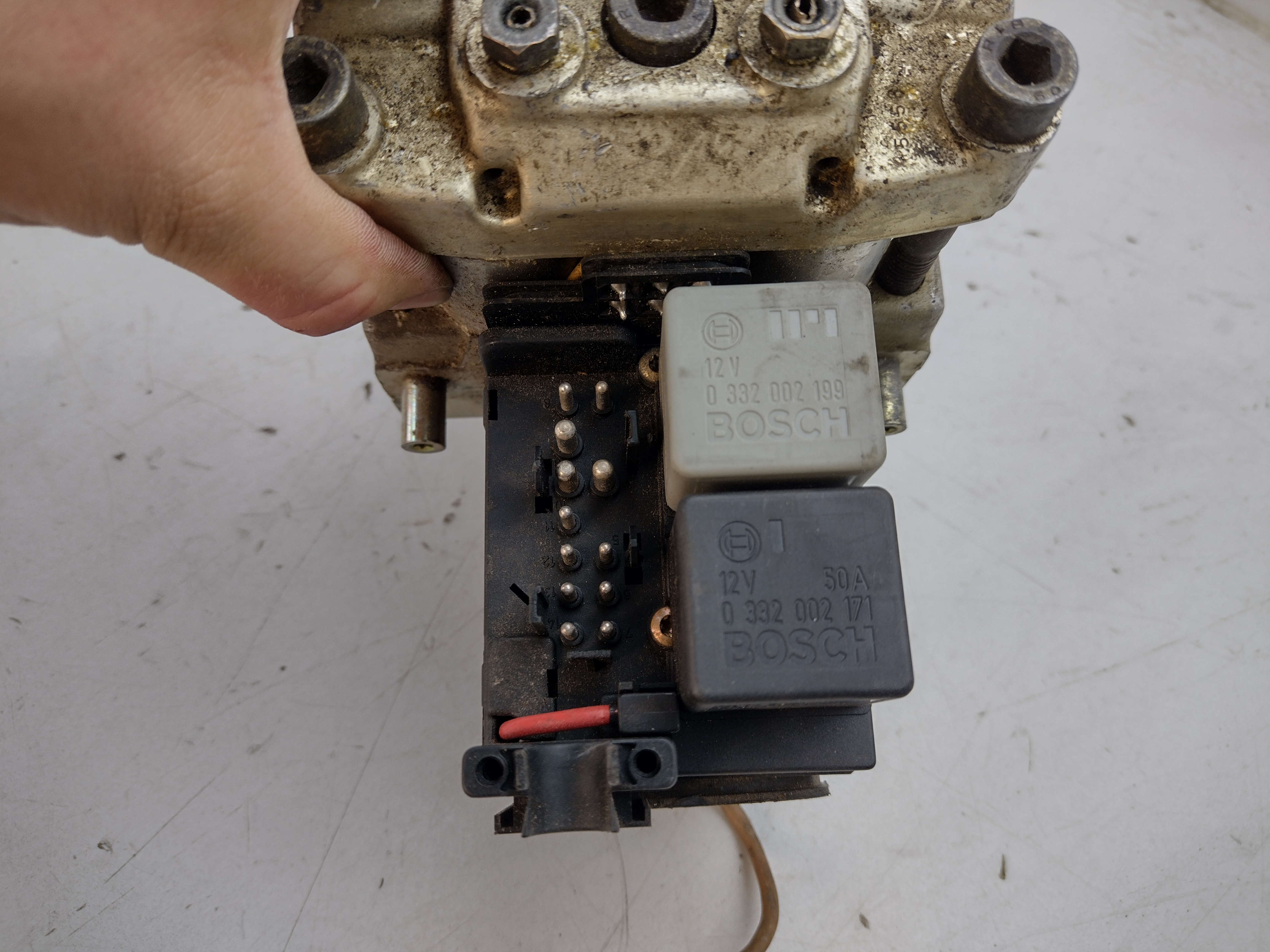 Bosch 0265201051 ABS Block Steuerung für Subaru Legacy 1 BC BJF 2.2l