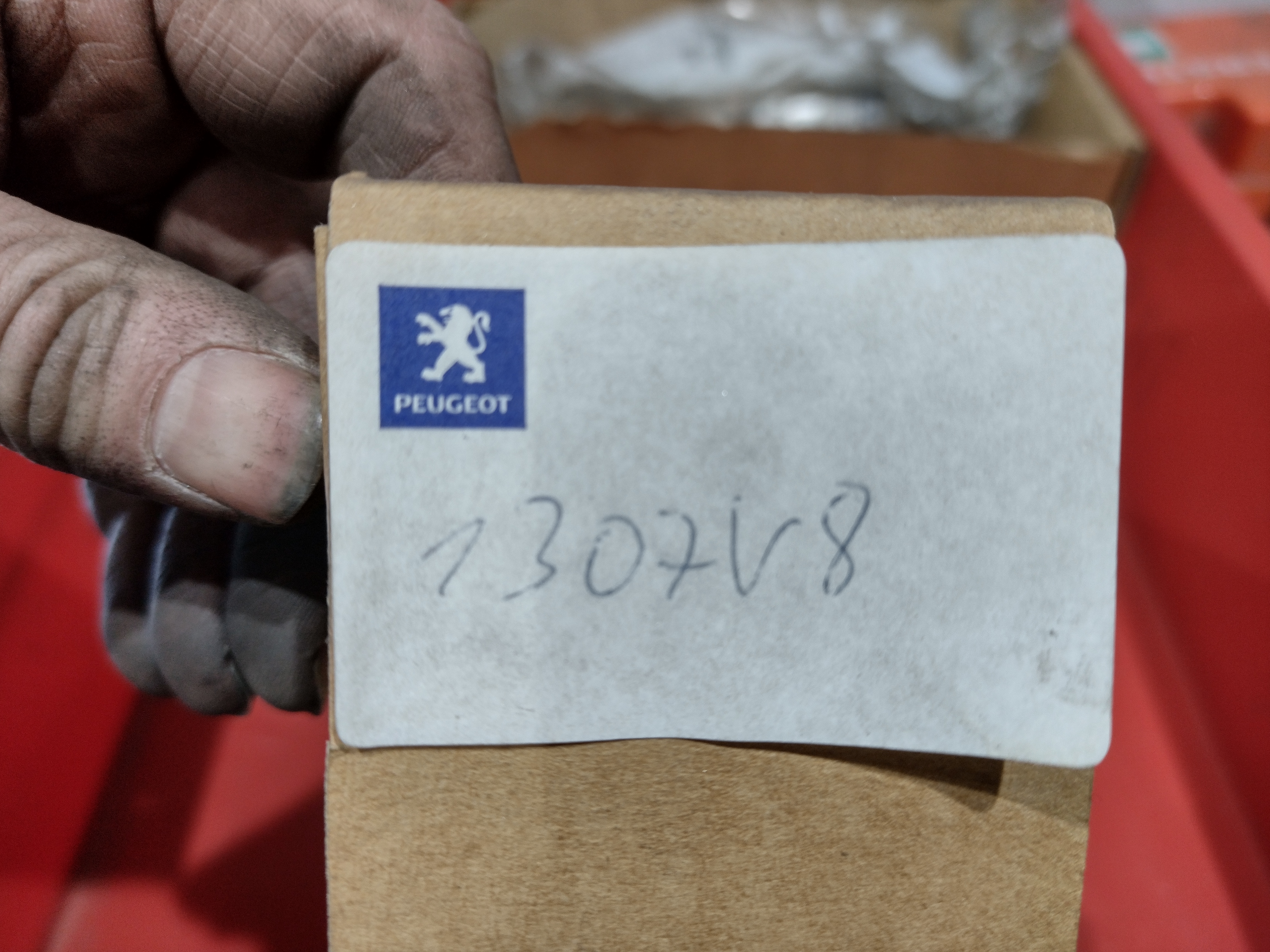 Peugeot / Citroen Dichtung Kühlmittelrohr 1307V8 NEU NOS NEW