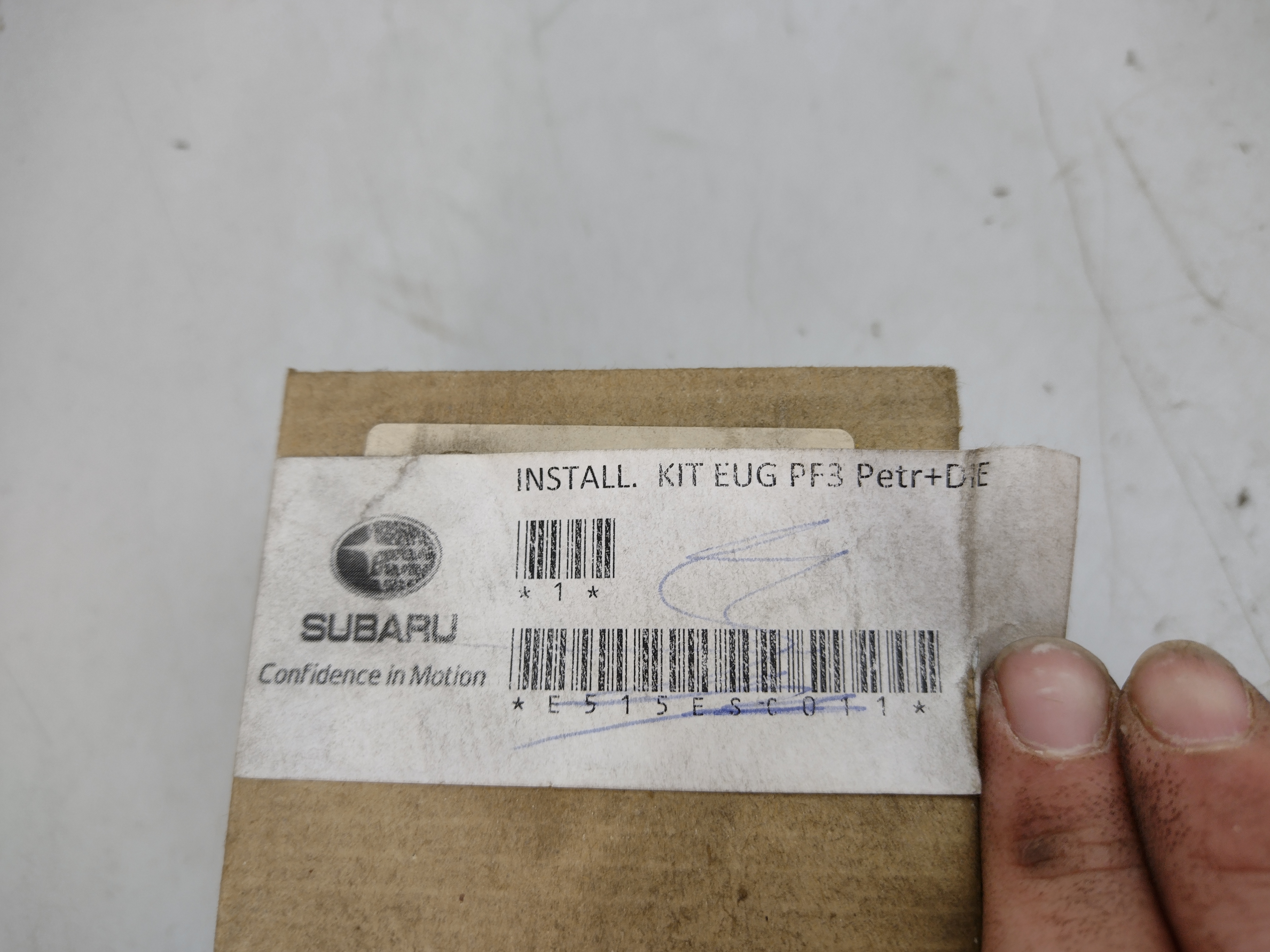 Einbausatz zu Differentialschutz Unterfahrschutz E515ESC011 für Subaru
