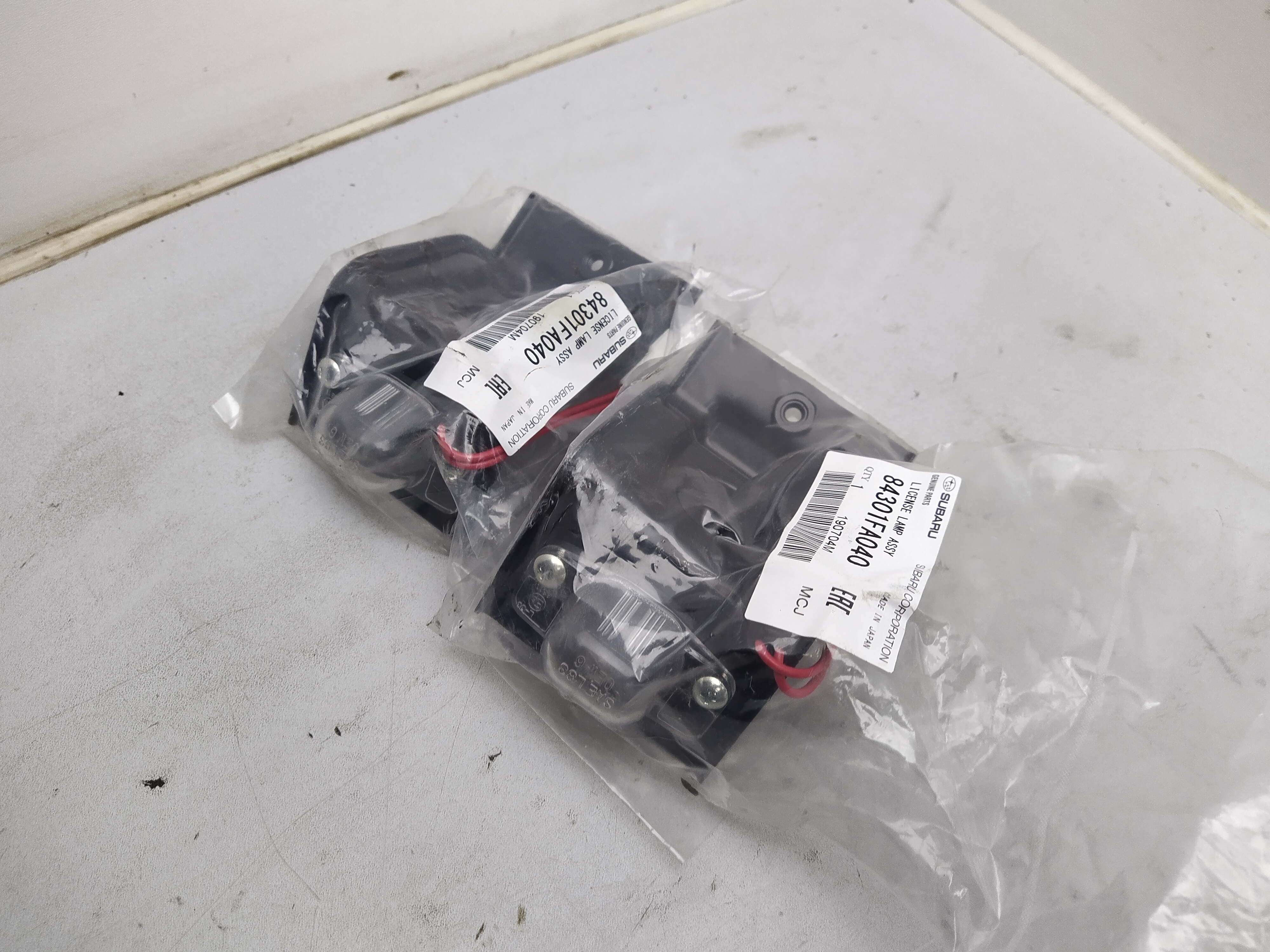 Kennzeichenleuchten NEU Subaru Impreza GC GF 93-00