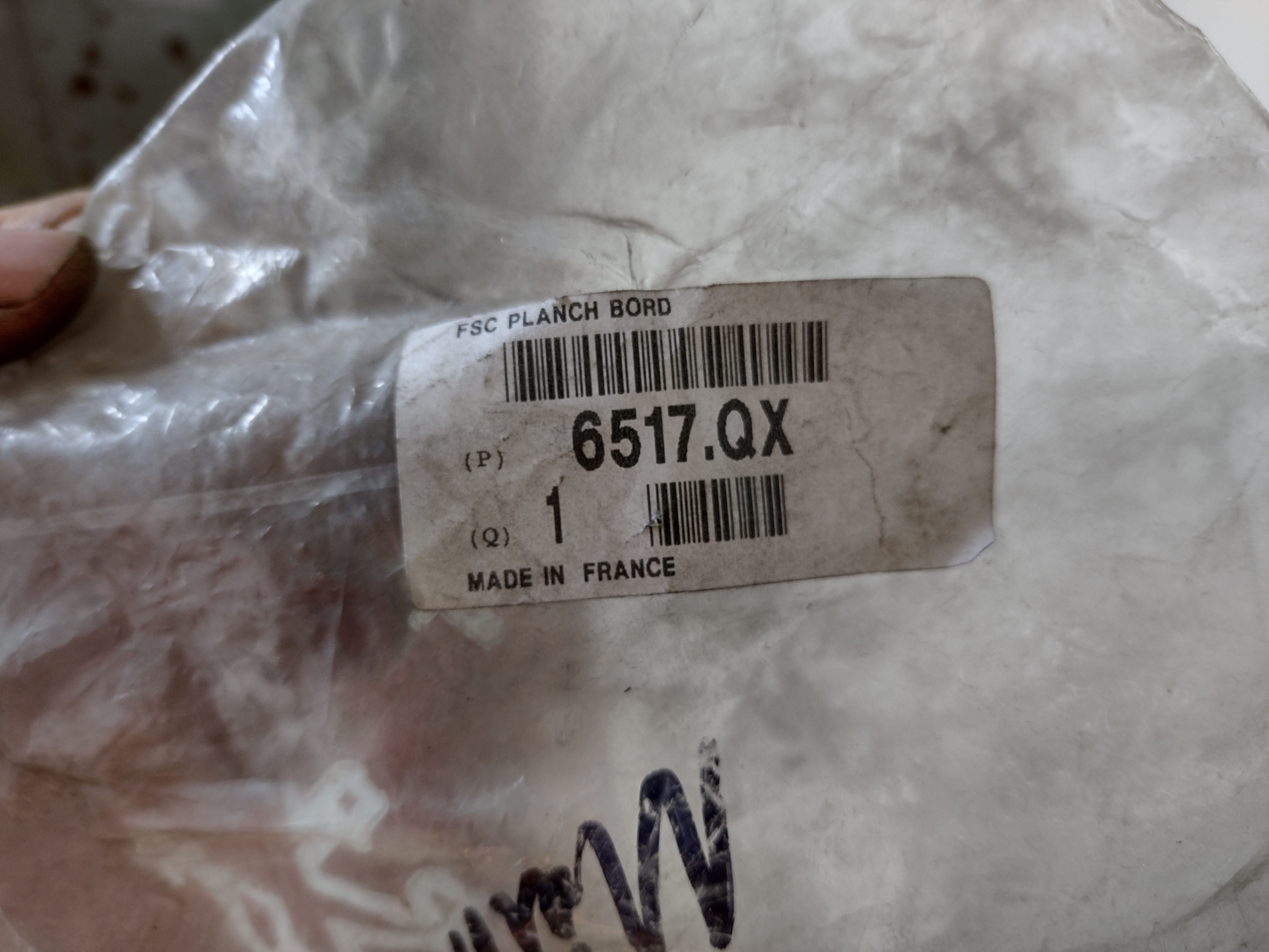 Peugeot / Citroen Kabelbaum 6517QX NEU NOS NEW OEM