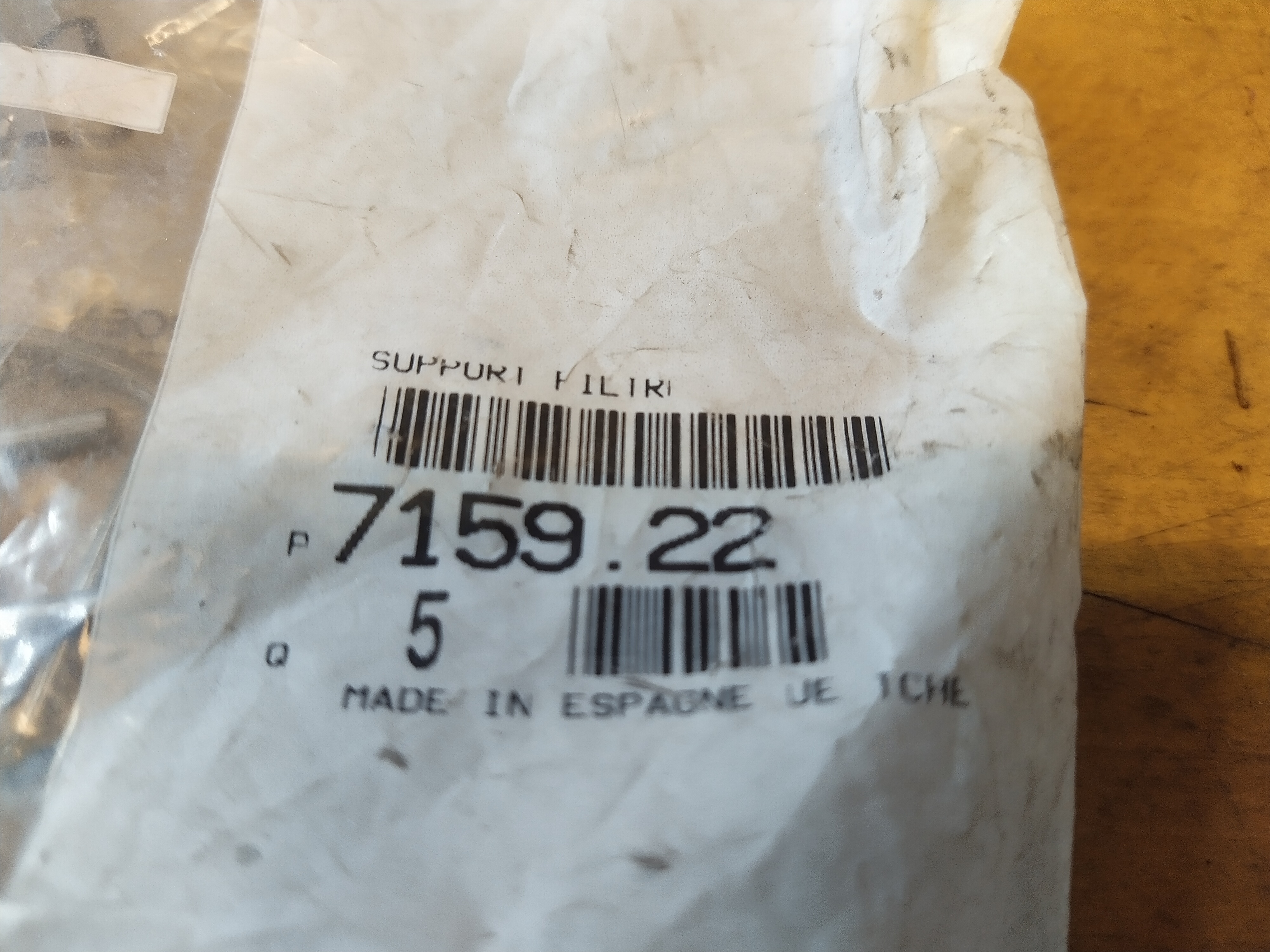 Citroen / Peugeot HALTER FÜR KRAFTSTOFFILTER 715922 NEU NOS