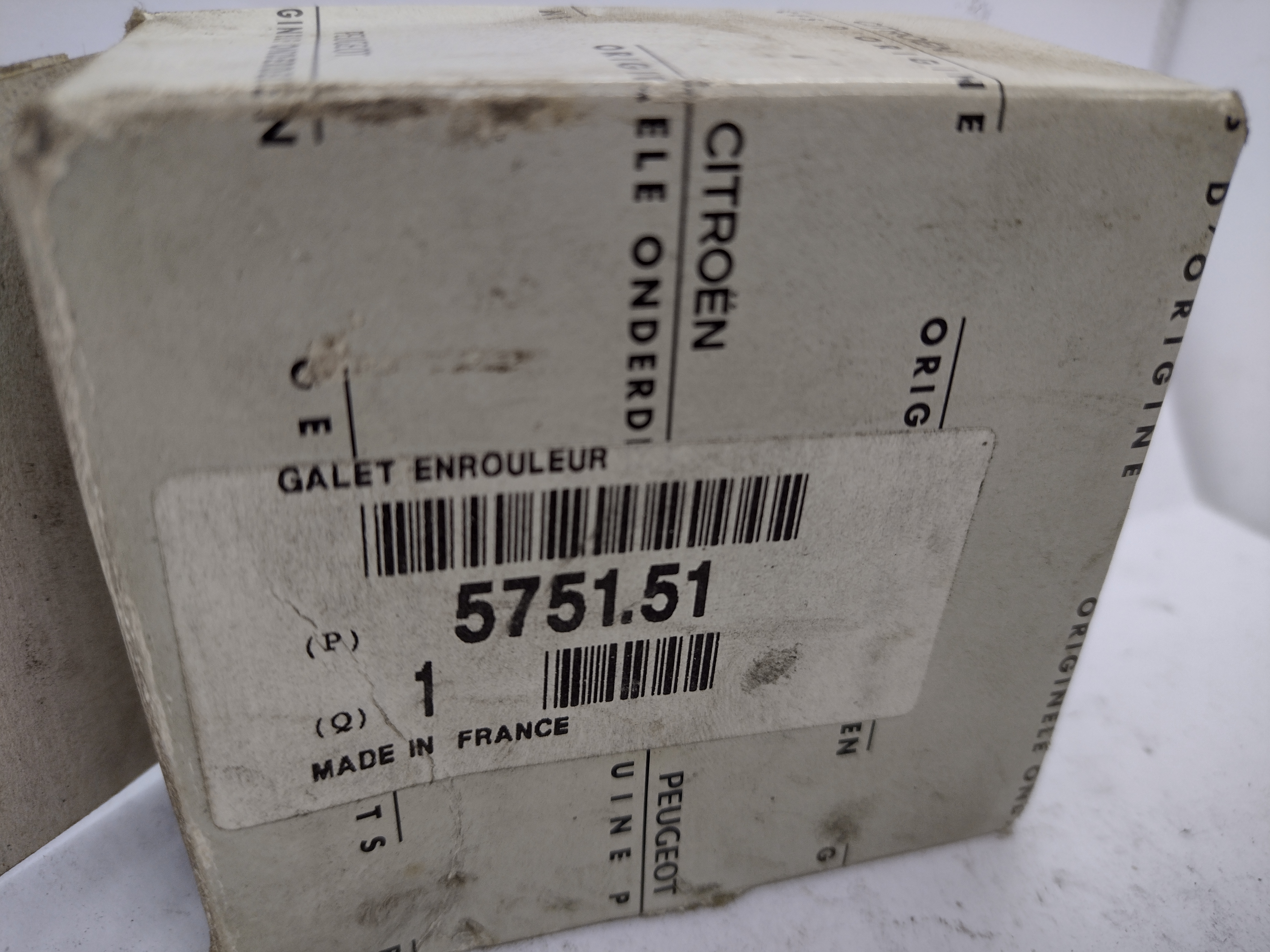 Peugeot 206 / Citroen XSARA Umlenkrolle 70mm für Keilrippenriemen 575151 NEU NOS NEW