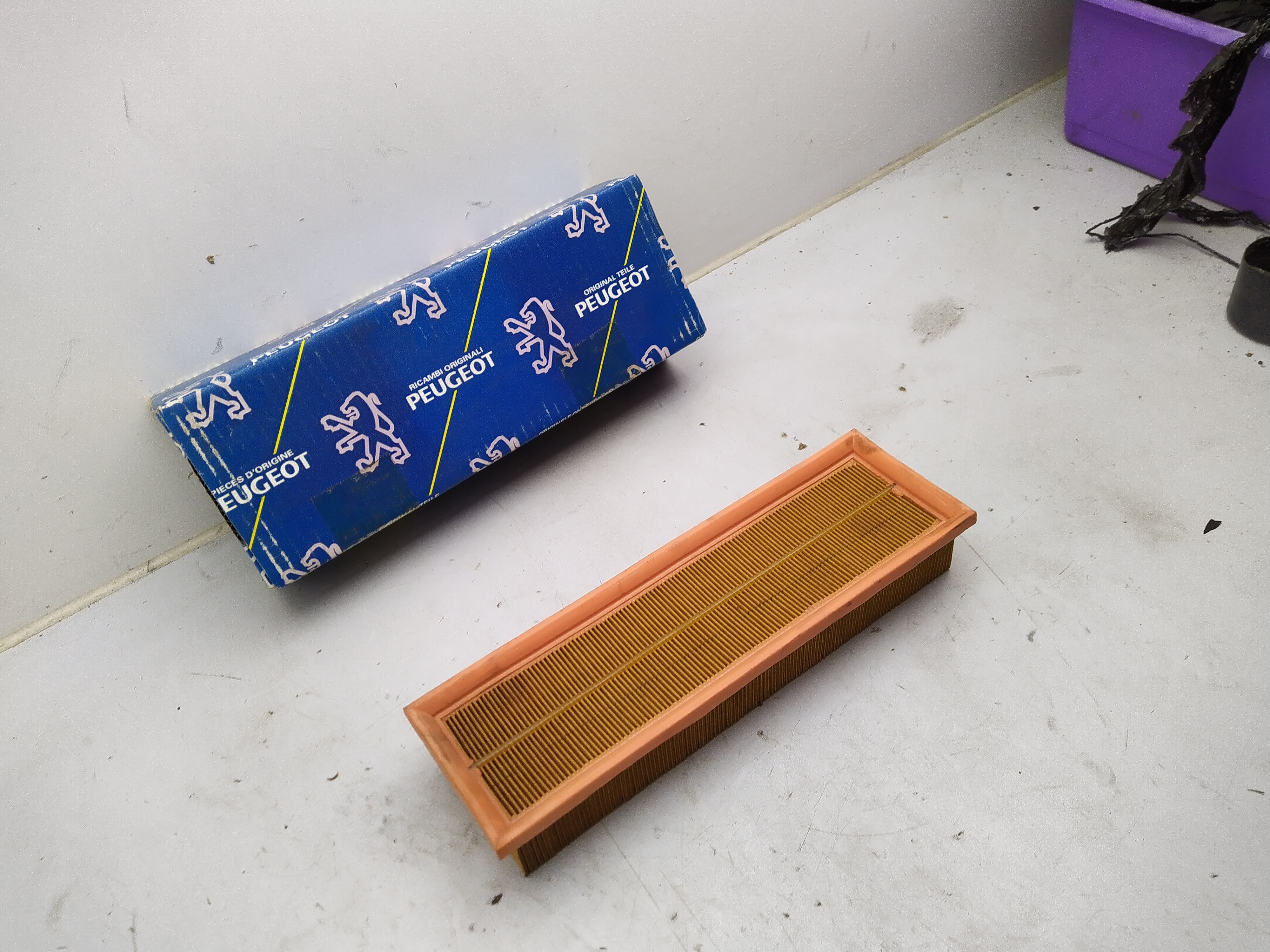 Original Peugeot Luftfilter 1444A2 NEU NOS