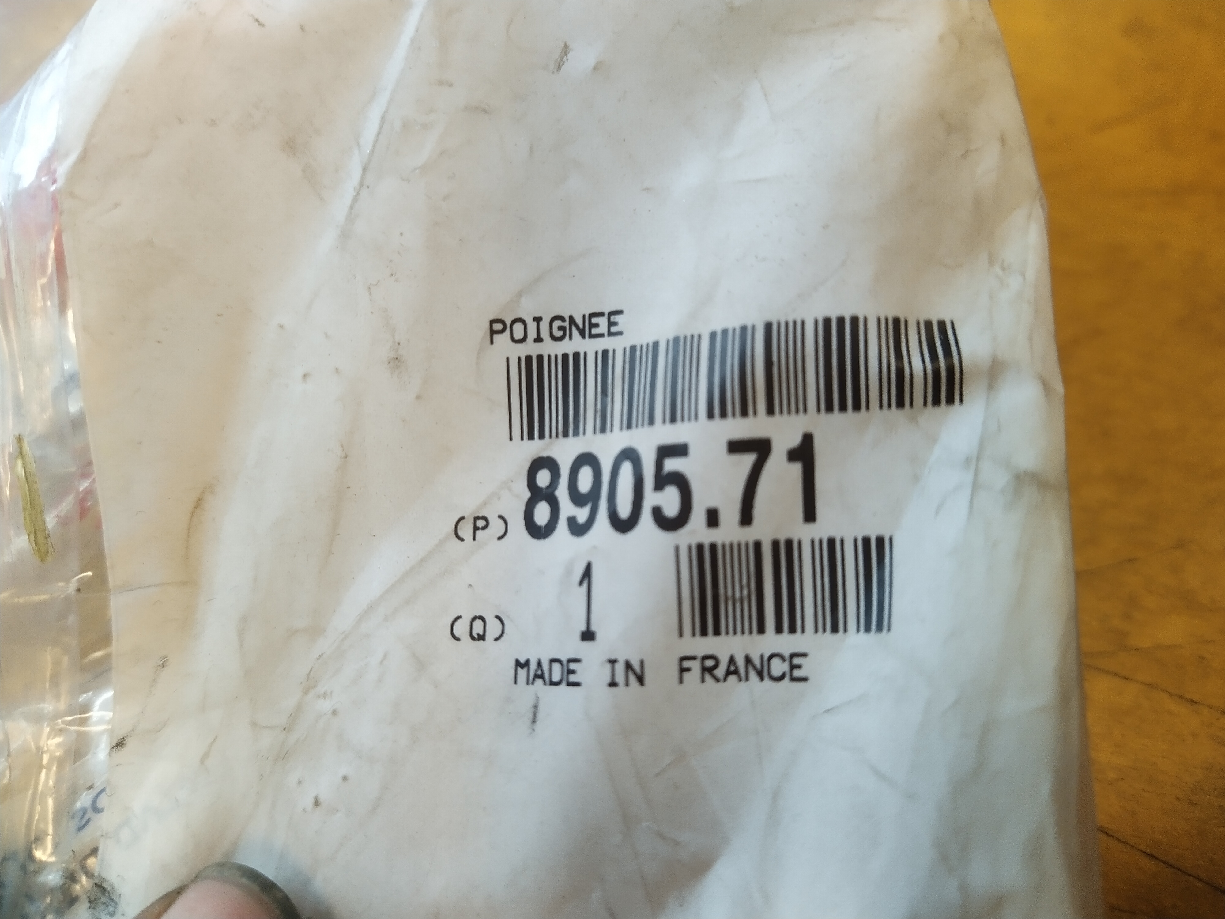 Citroen / Peugeot Sitz Griff 890571 NEU NOS