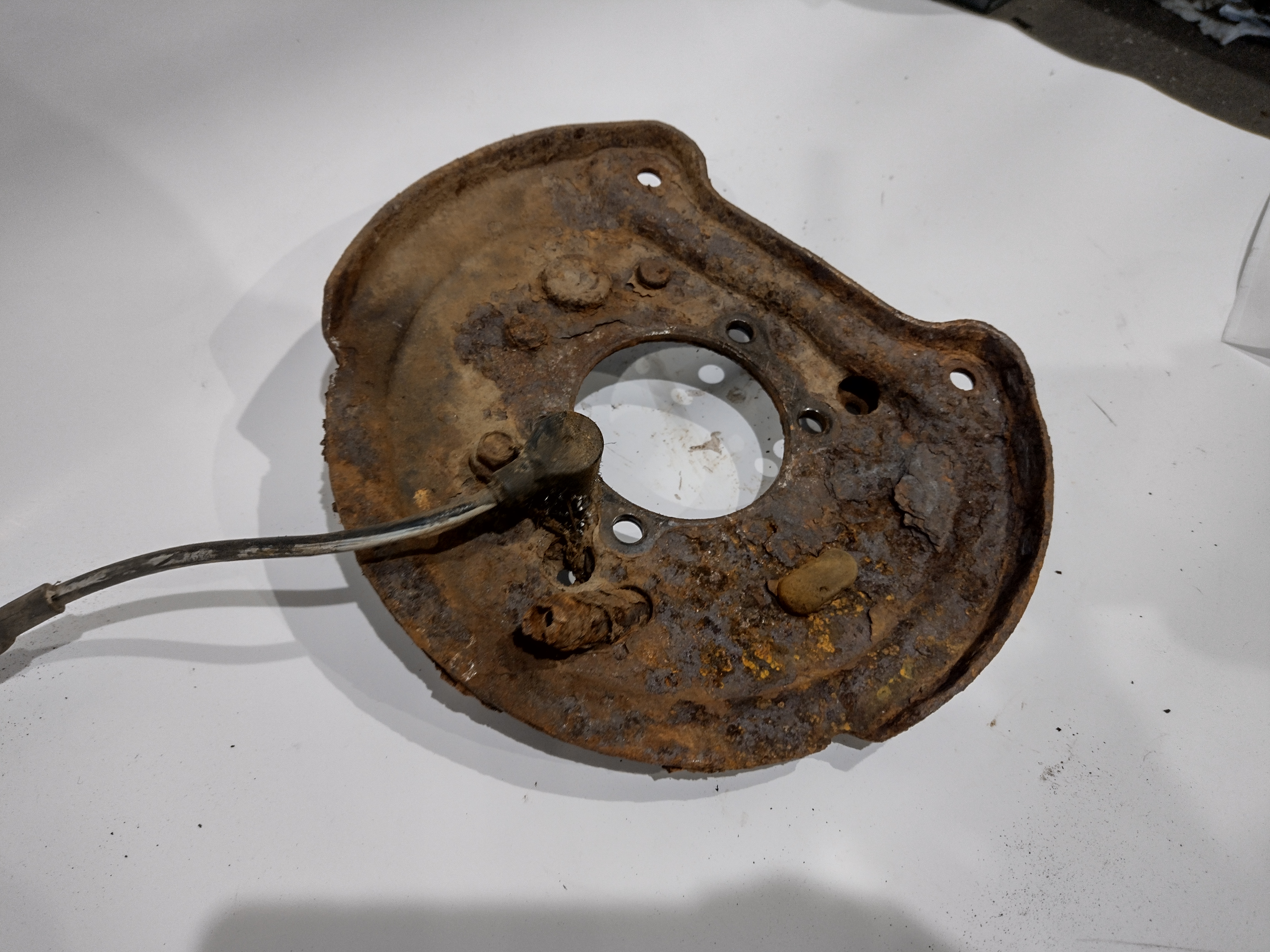 Ankerblech hinten rechts für Subaru Impreza GC GF